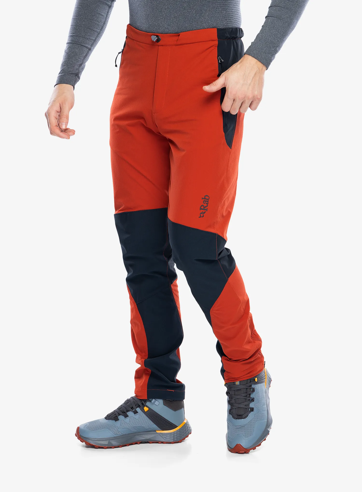 Trekking hlače Rab Torque Pants - tuscan red