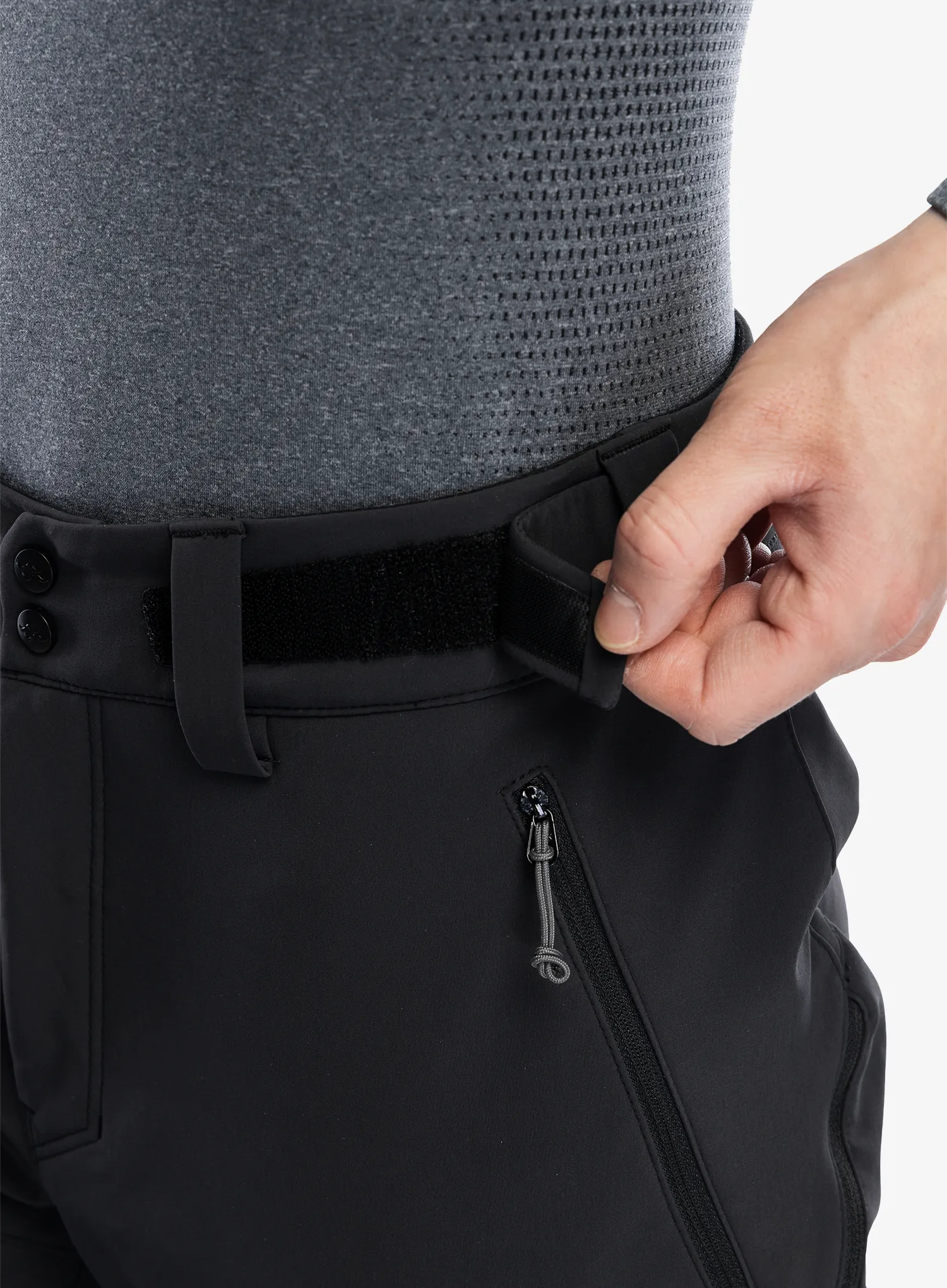 Softshell hlače Rab Torque Winter Pants - black