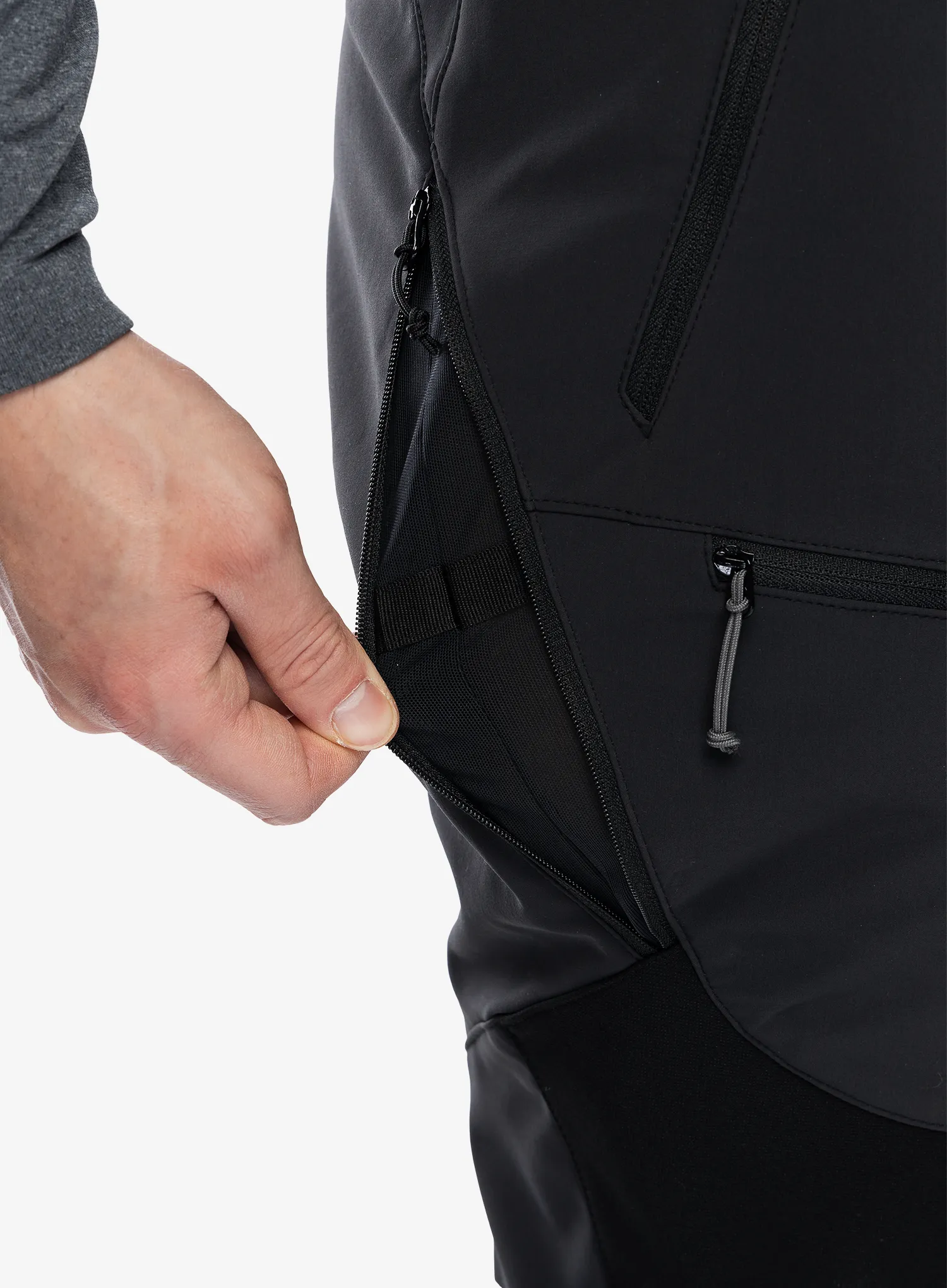 Softshell hlače Rab Torque Winter Pants - black