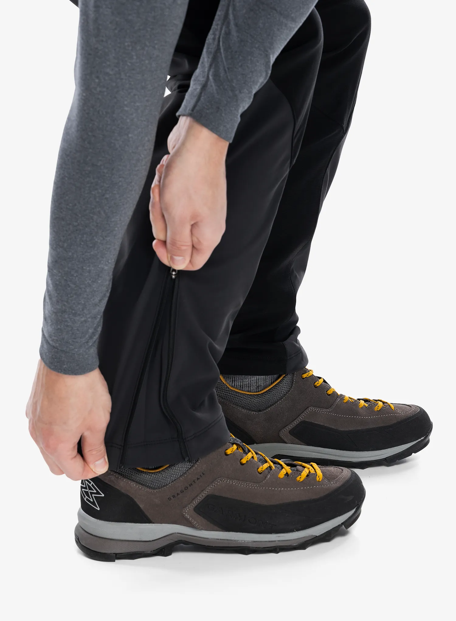 Softshell hlače Rab Torque Winter Pants - black