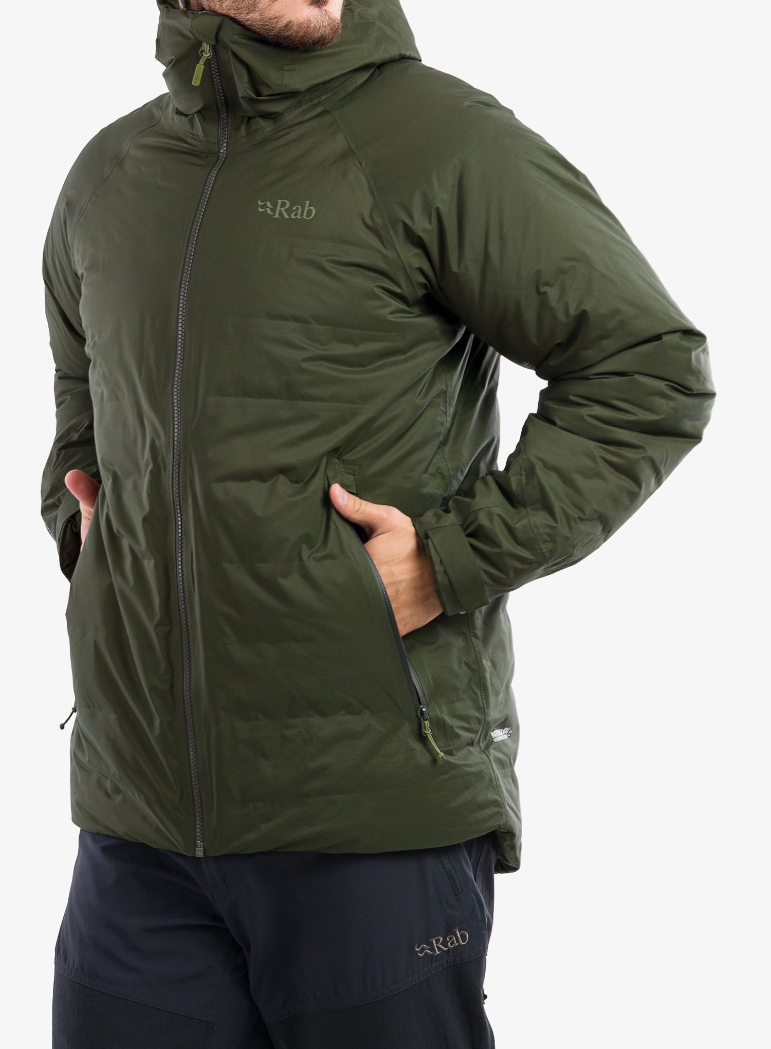 Pernata jakna Rab Valiance Jacket - army