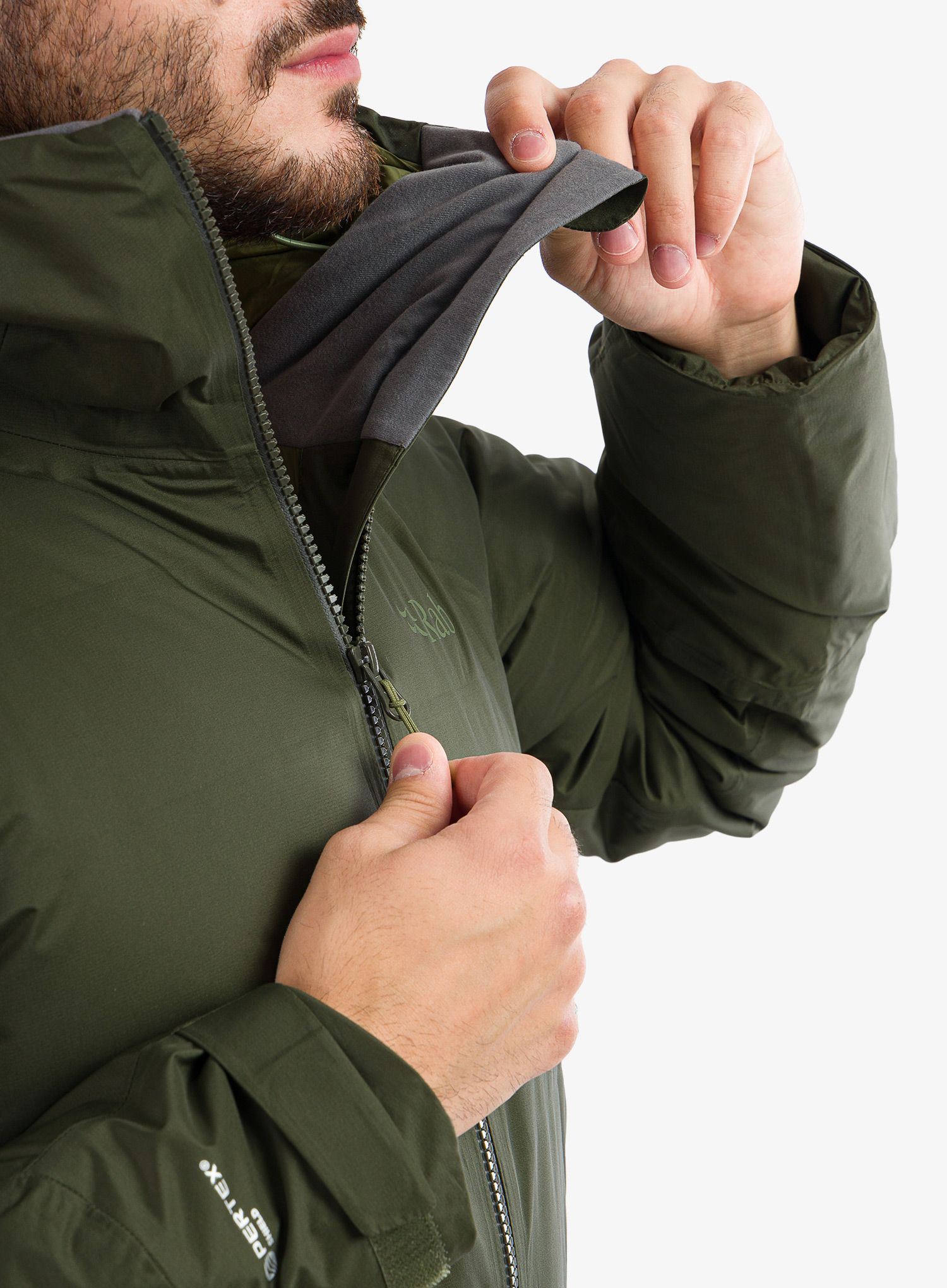 Pernata jakna Rab Valiance Jacket - army