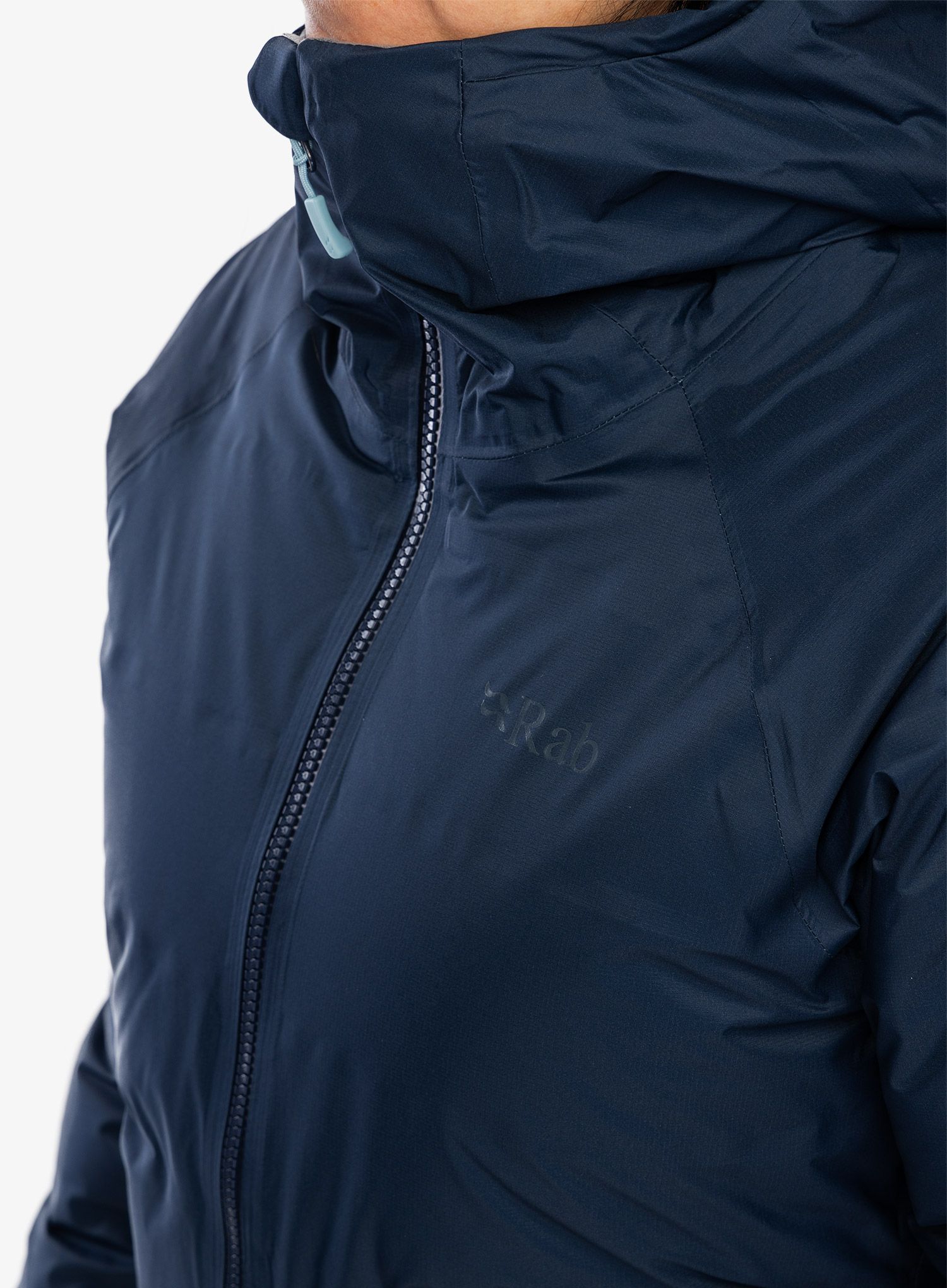 Ženska perjana jakna Rab Valiance Jacket - deep ink
