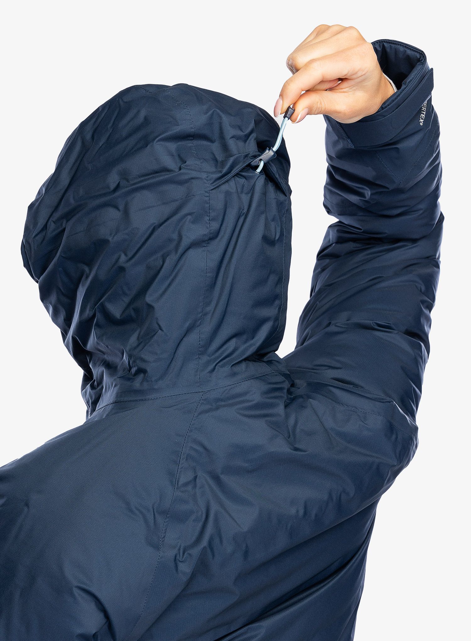 Ženska perjana jakna Rab Valiance Jacket - deep ink