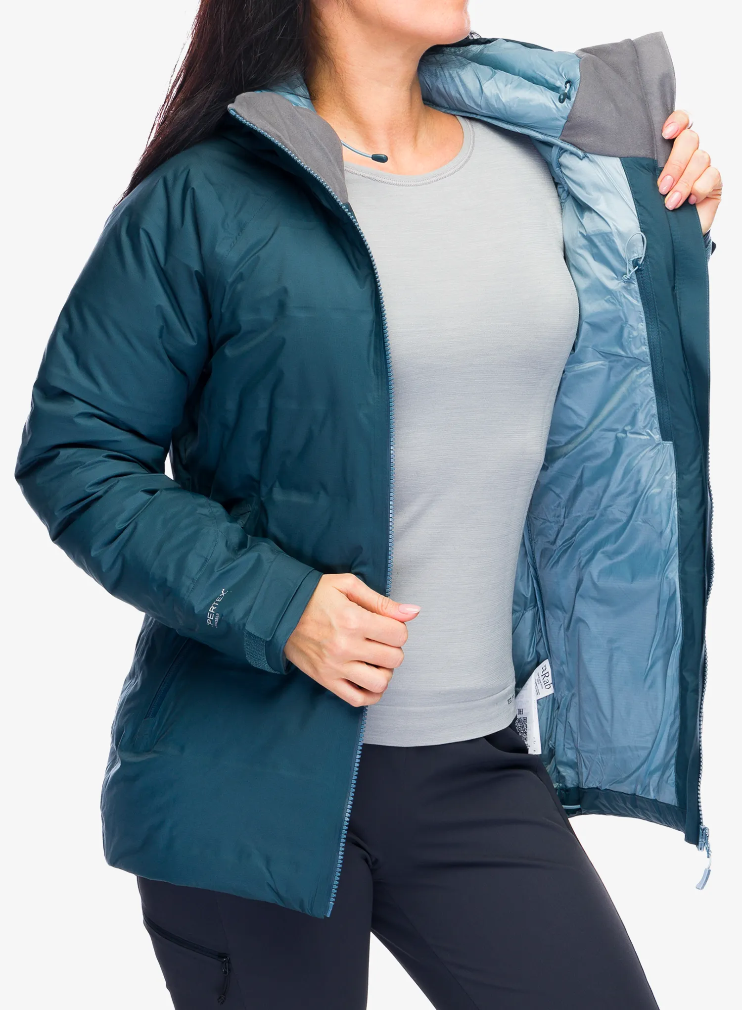 Ženska perjana jakna Rab Valiance Jacket