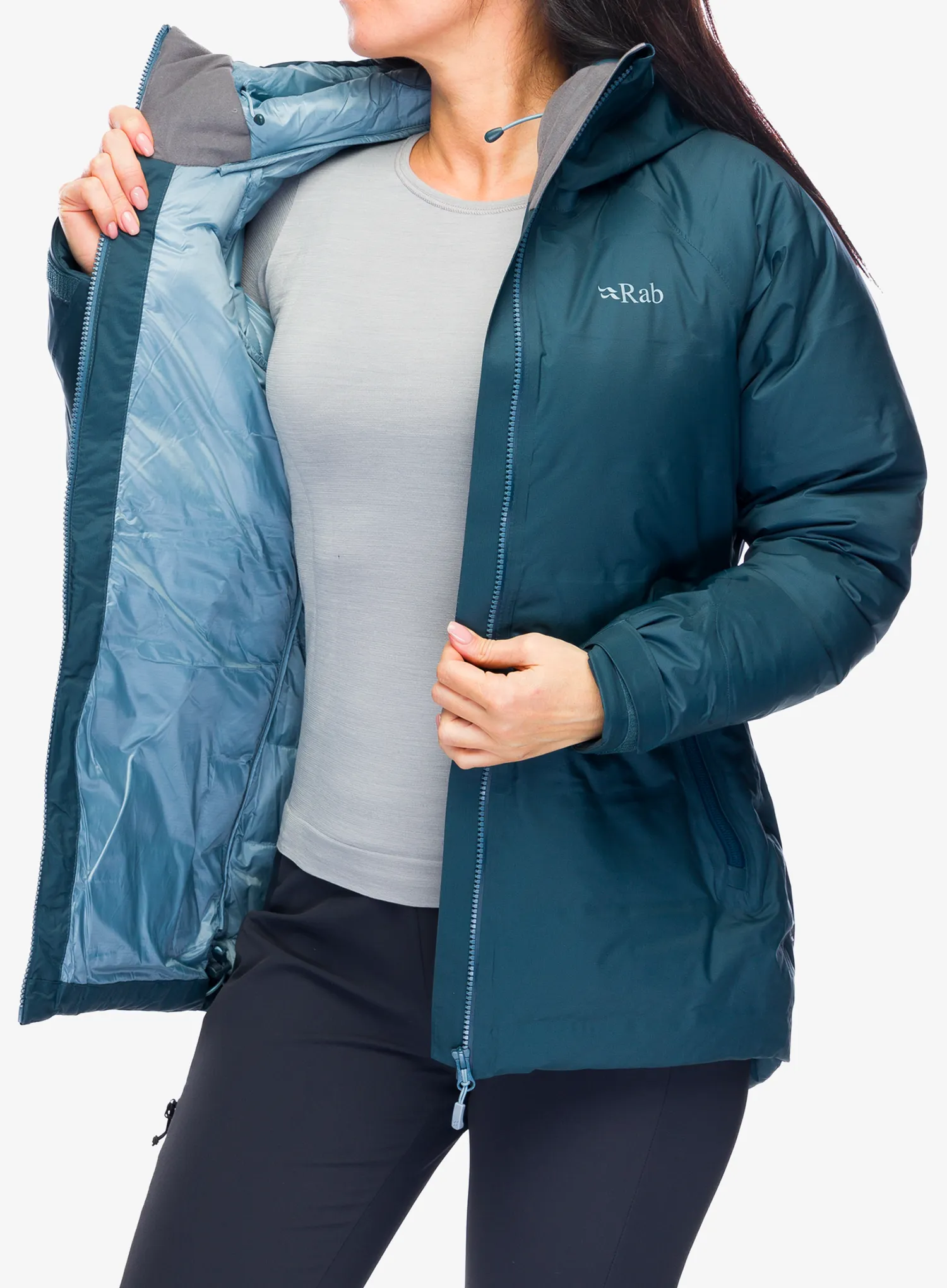Ženska perjana jakna Rab Valiance Jacket