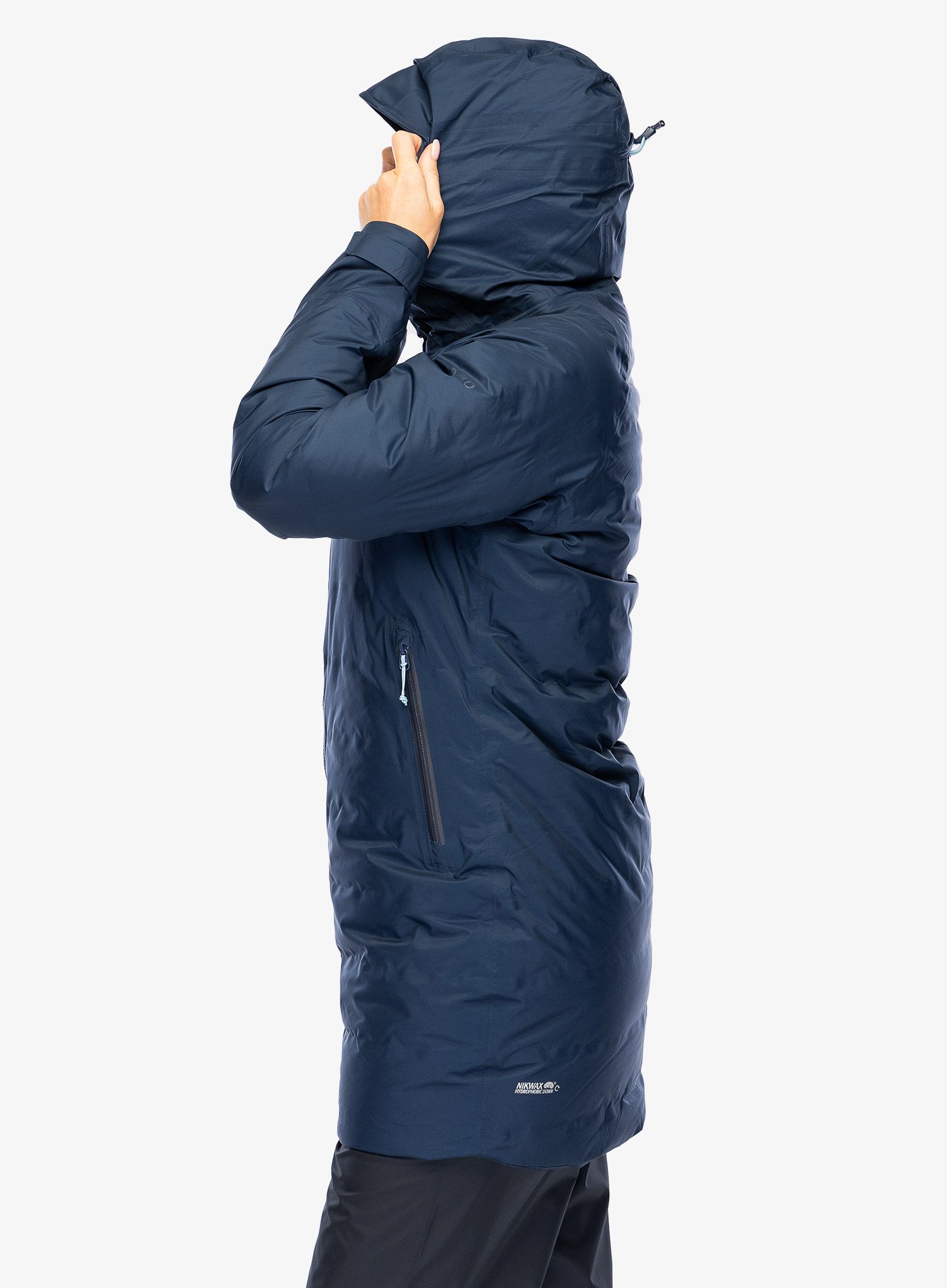 Ženski perjani kaput Rab Valiance Parka - deep ink