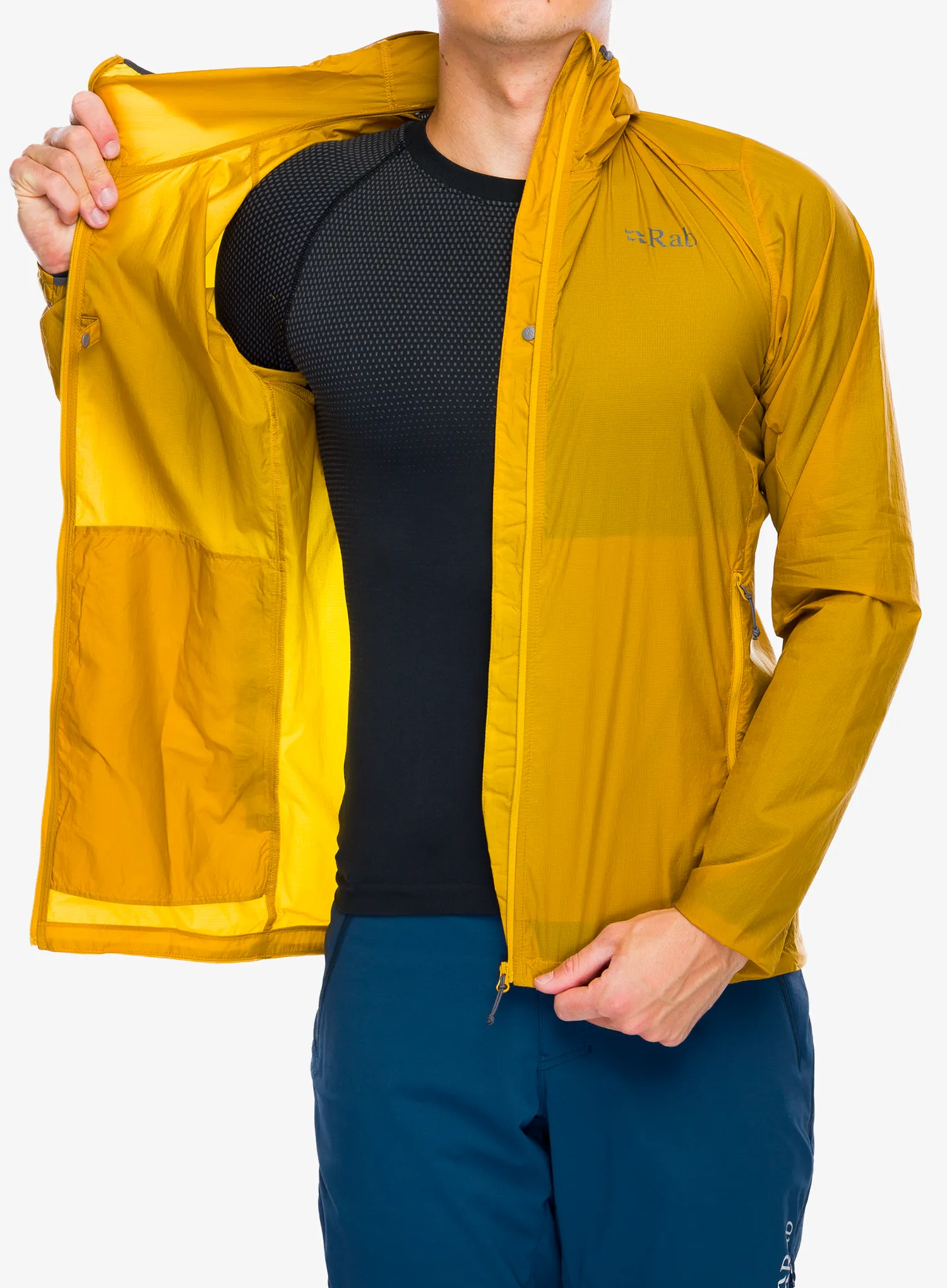 Vjetrovka Rab Vital Hoody - sahara