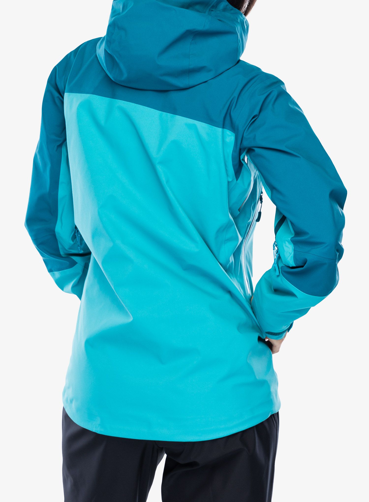 GORE-TEX ženska jakna Rab Zanskar GTX Jacket - ultramarine/aquamarine
