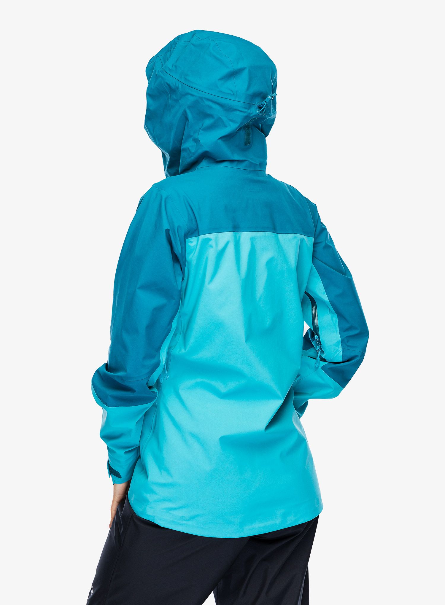 GORE-TEX ženska jakna Rab Zanskar GTX Jacket - ultramarine/aquamarine