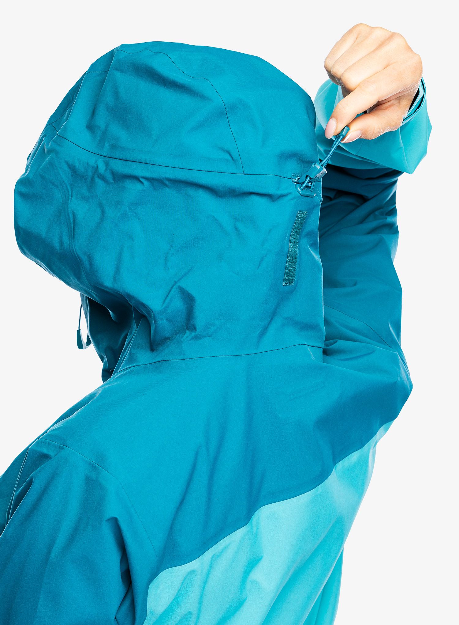 GORE-TEX ženska jakna Rab Zanskar GTX Jacket - ultramarine/aquamarine