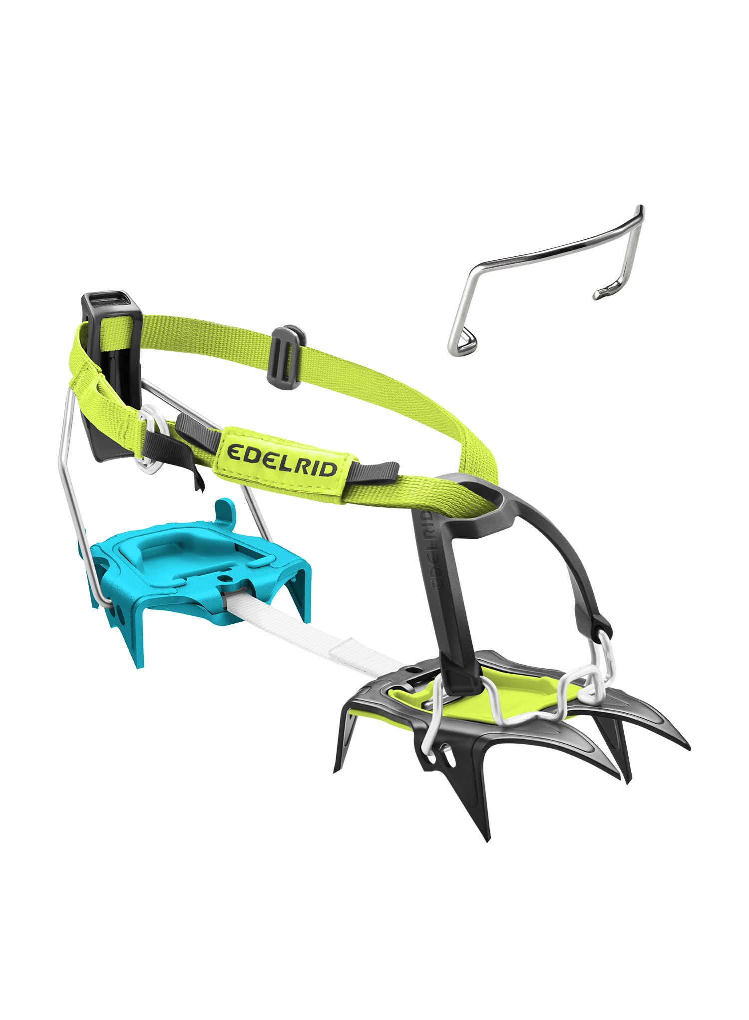 Dereze za turno skijanje Edelrid Nemo Hybrid Auto - oasis icemint