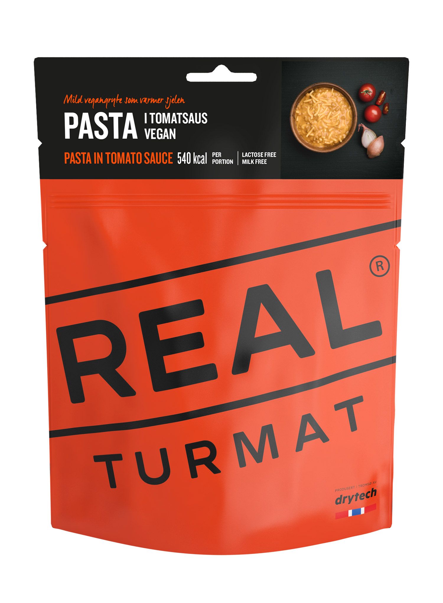 Liofilizat Real Turmat Pasta in tomato sauce (vegan) 460 g