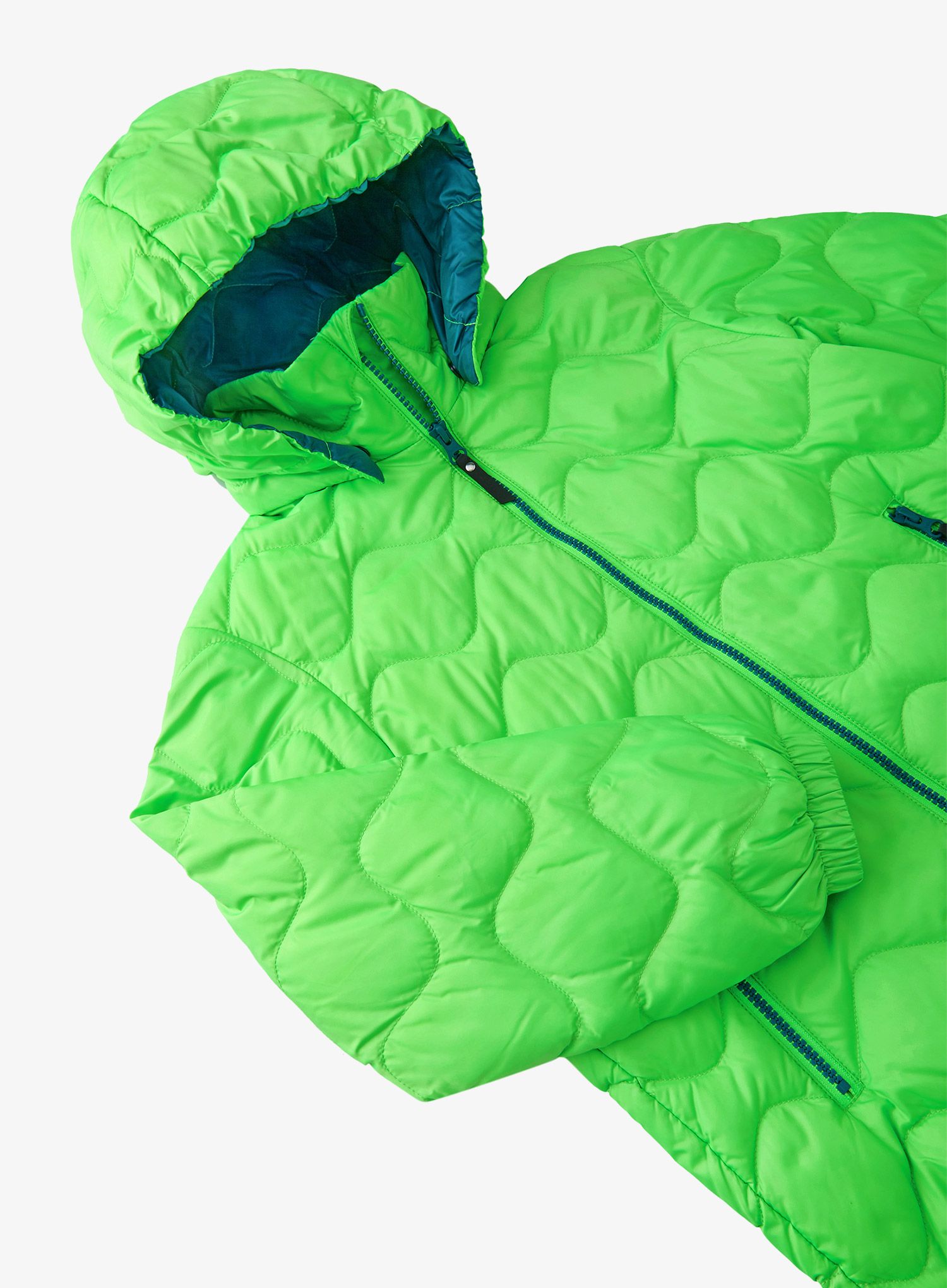 Dječja jakna Reima Fossila - neon green