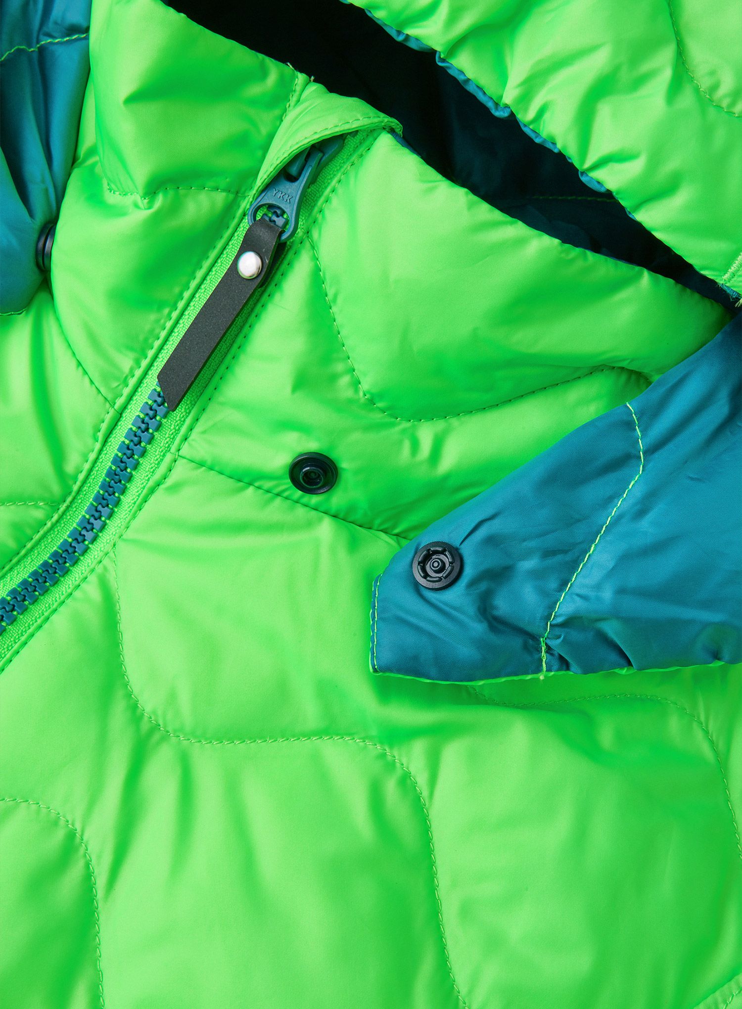 Dječja jakna Reima Fossila - neon green