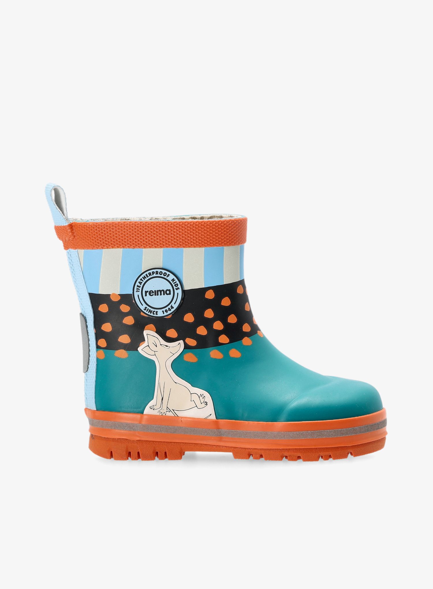 Dječje čizme Reima Magisk Moomin - dark orange