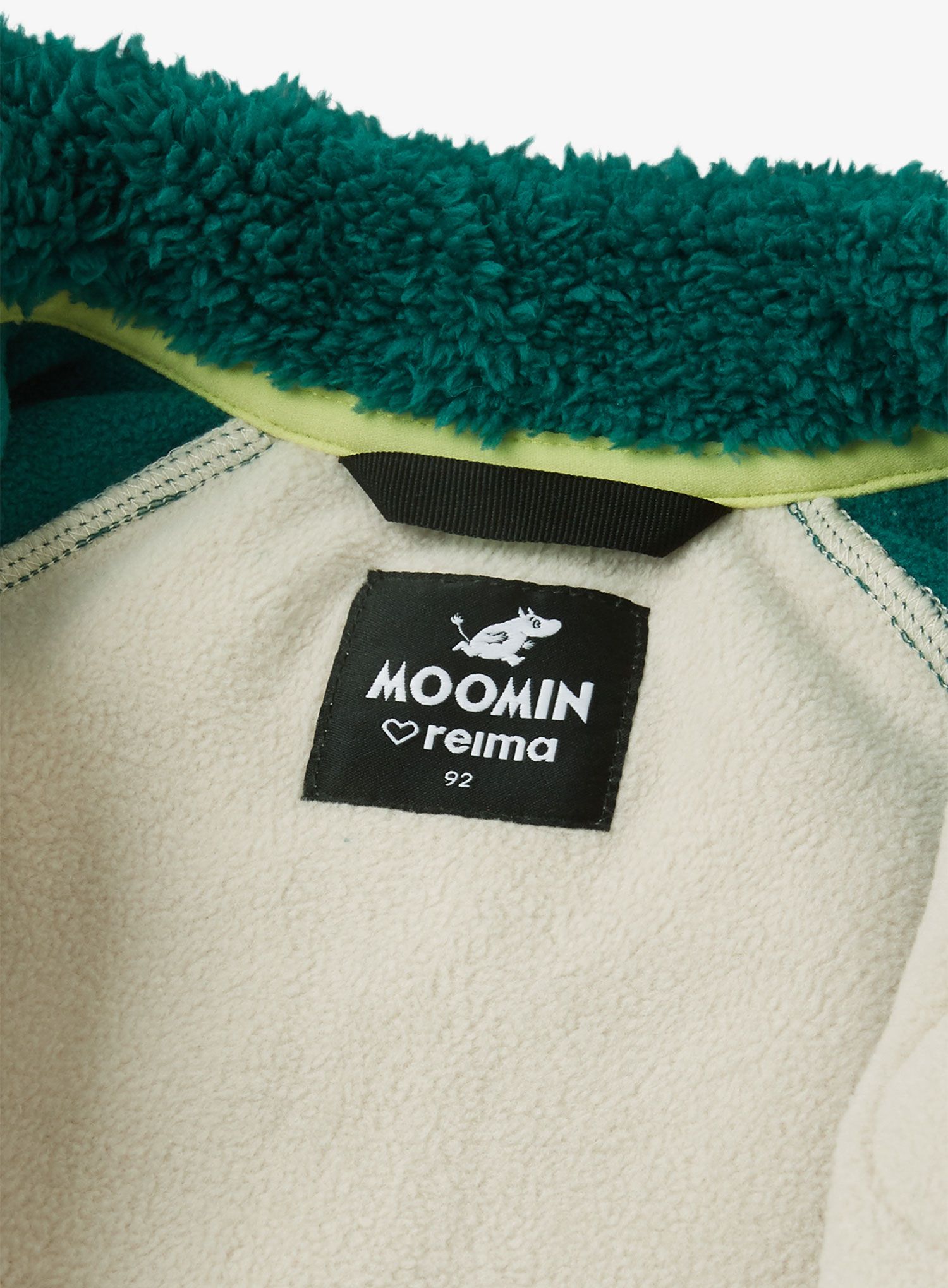 Dukserica za djecu Reima Moomin Kramgo - deeper green