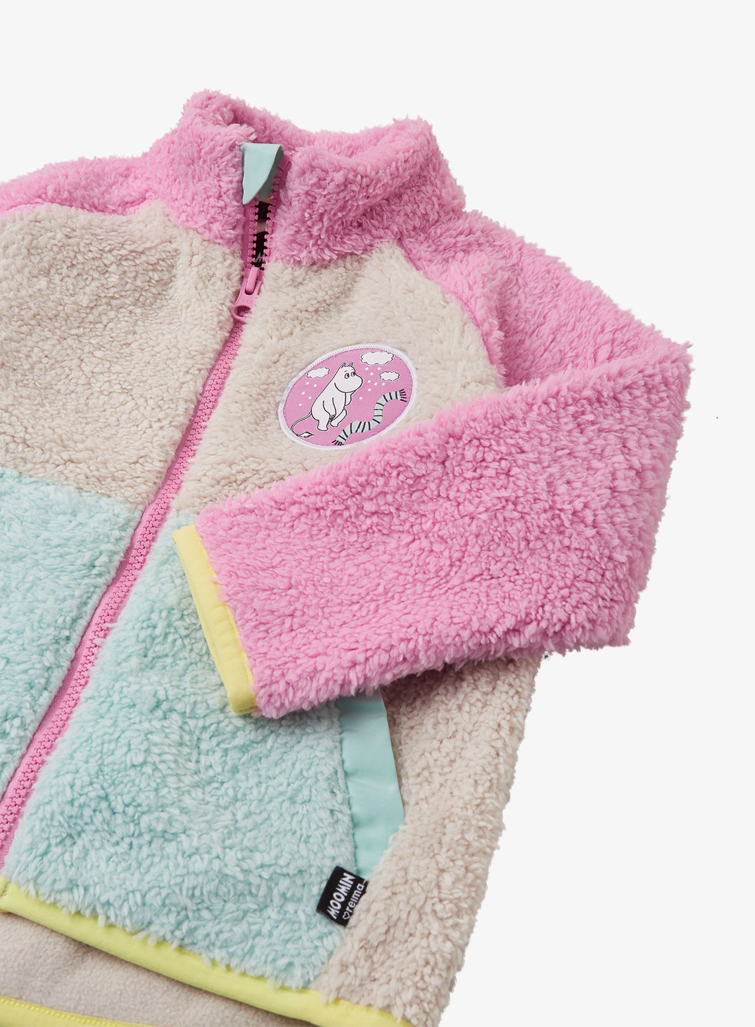 Dukserica za djevojčice Reima Moomin Kramgo - mauve pink