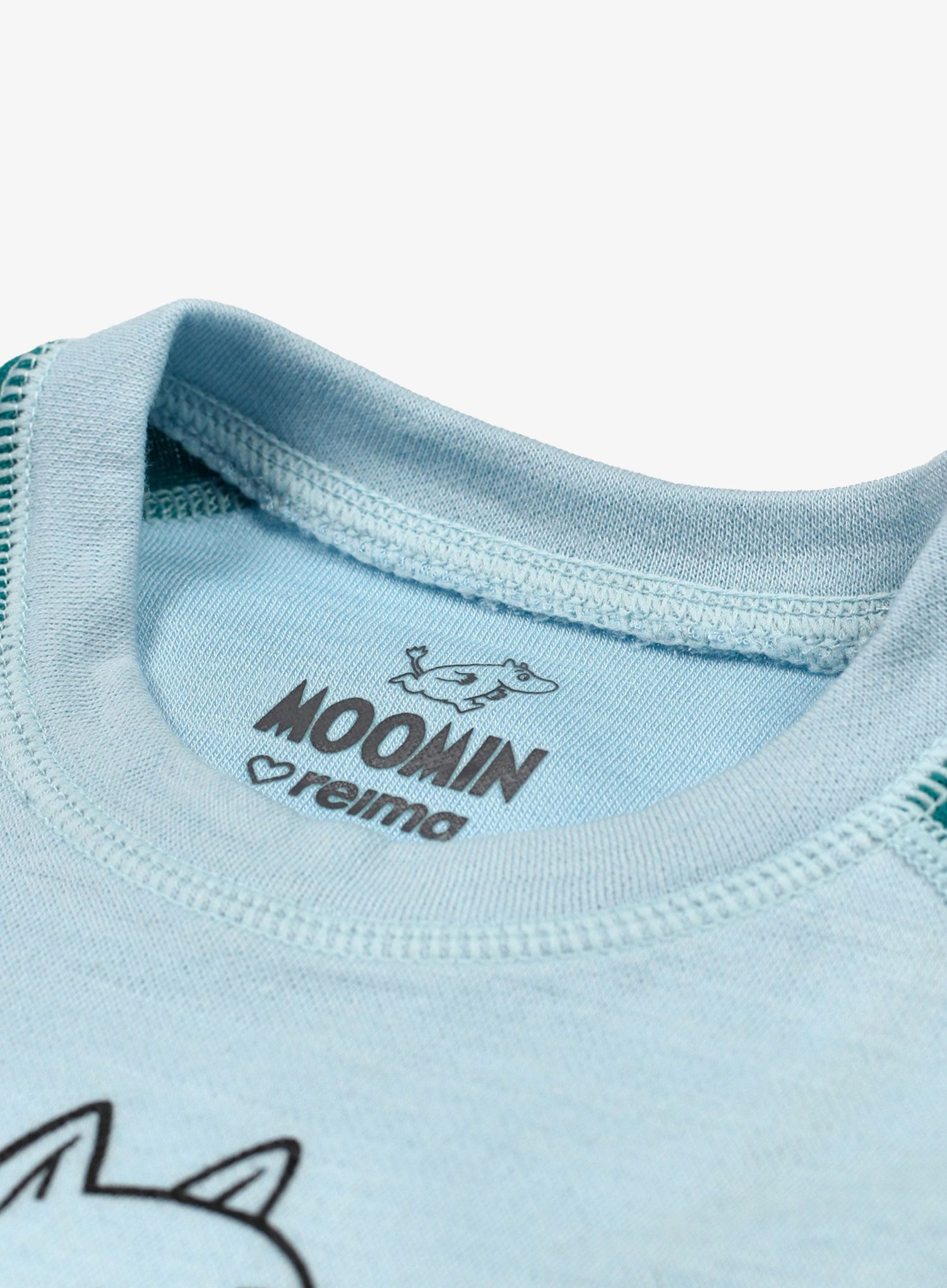 Dječja majica Reima Moomin Tindra - frozen blue