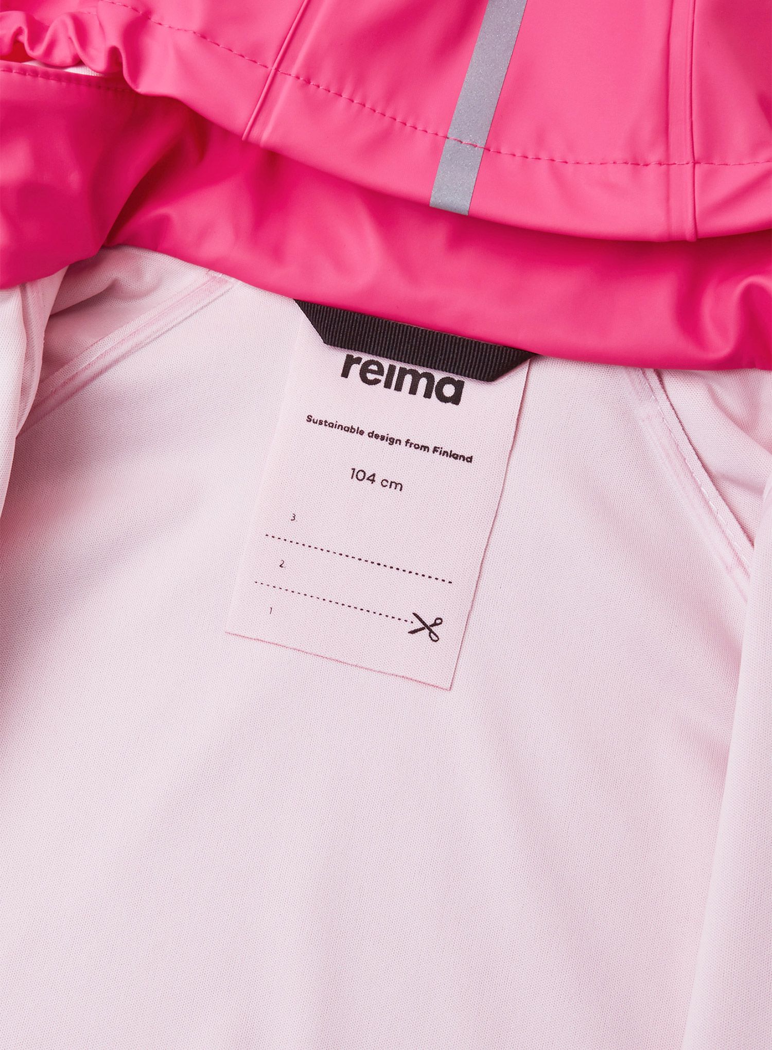 Kišni komplet Reima Thiku - candy pink