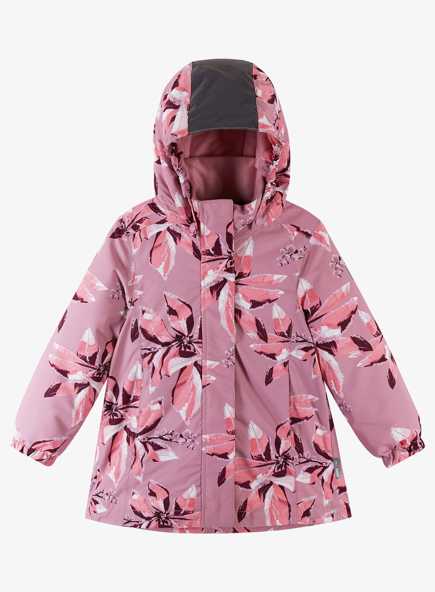 Jakna za djevojčice Reima Toki - grey pink