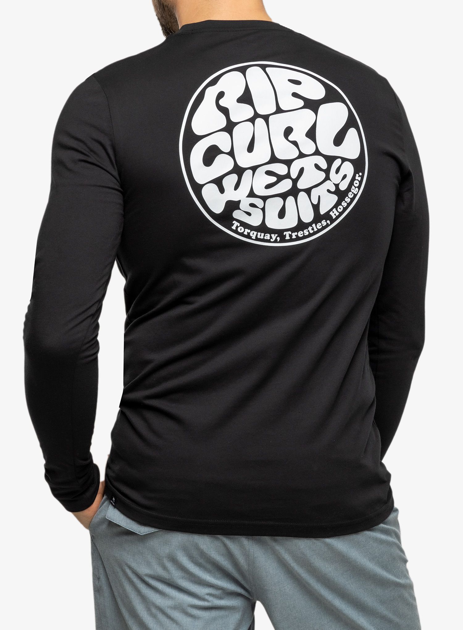 Dukserica Rip Curl Icons of Surf L/S - black