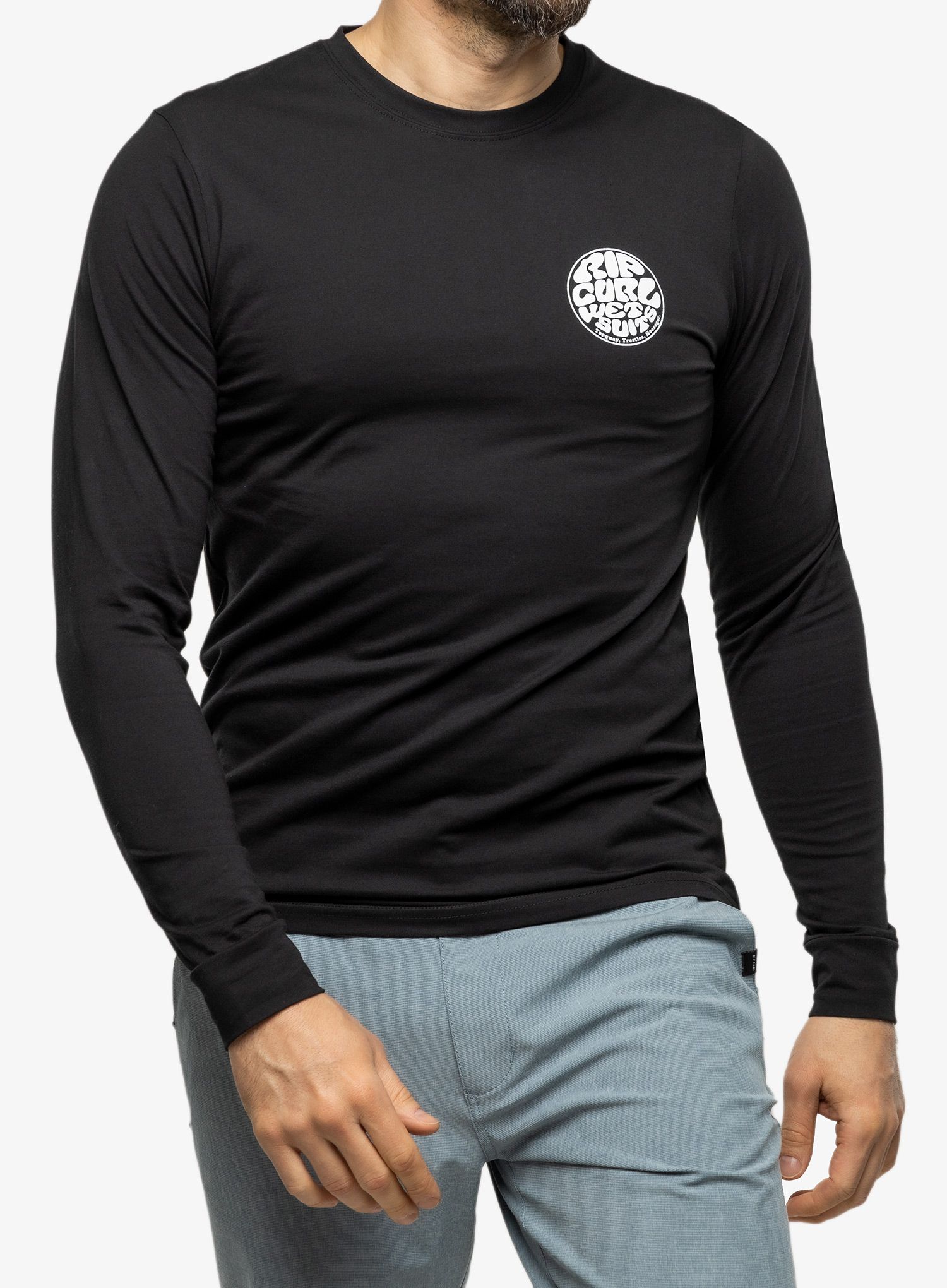 Dukserica Rip Curl Icons of Surf L/S - black