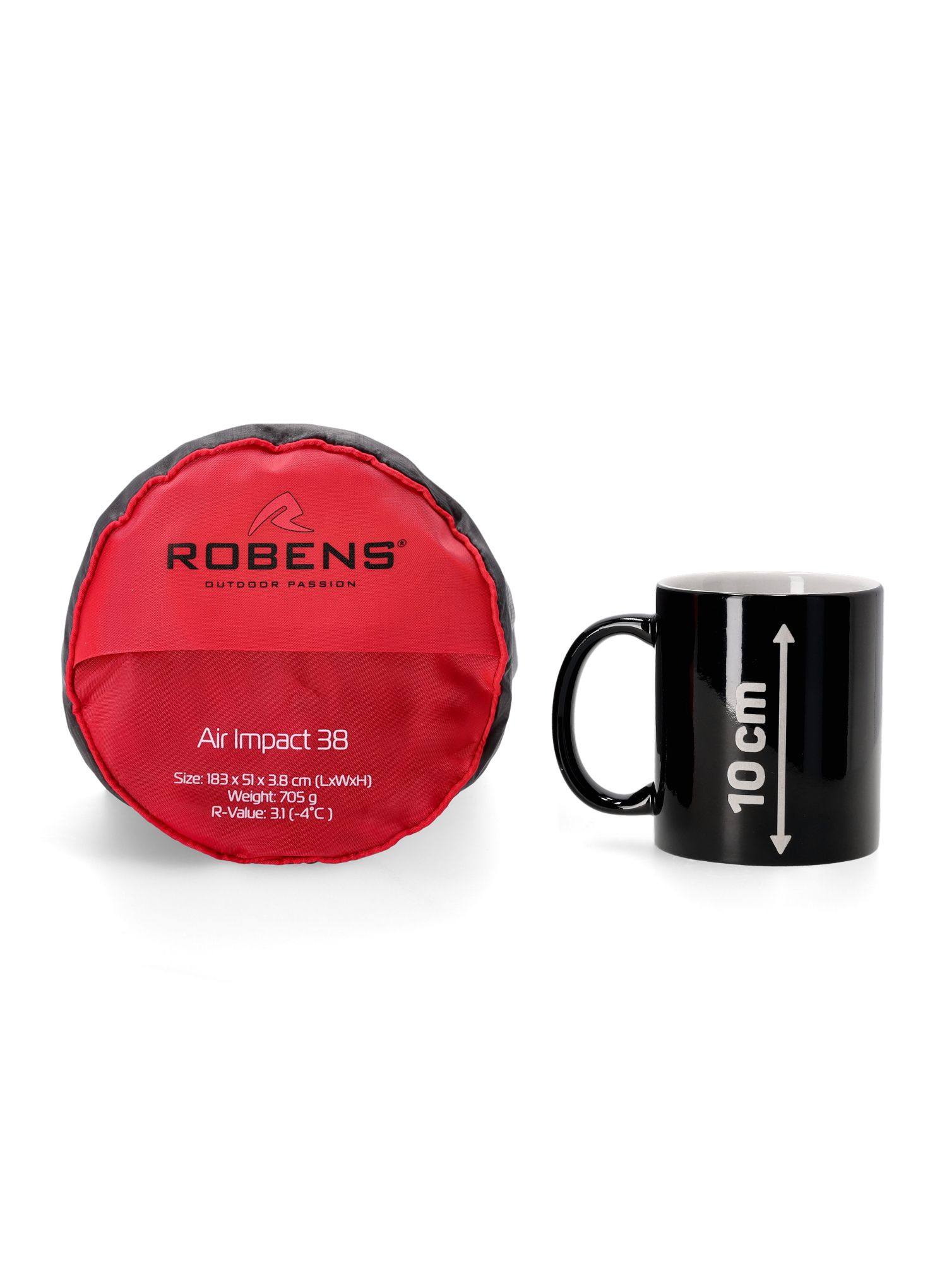 Samonapuhavajuća podloga Robens Air Impact 38 Regular