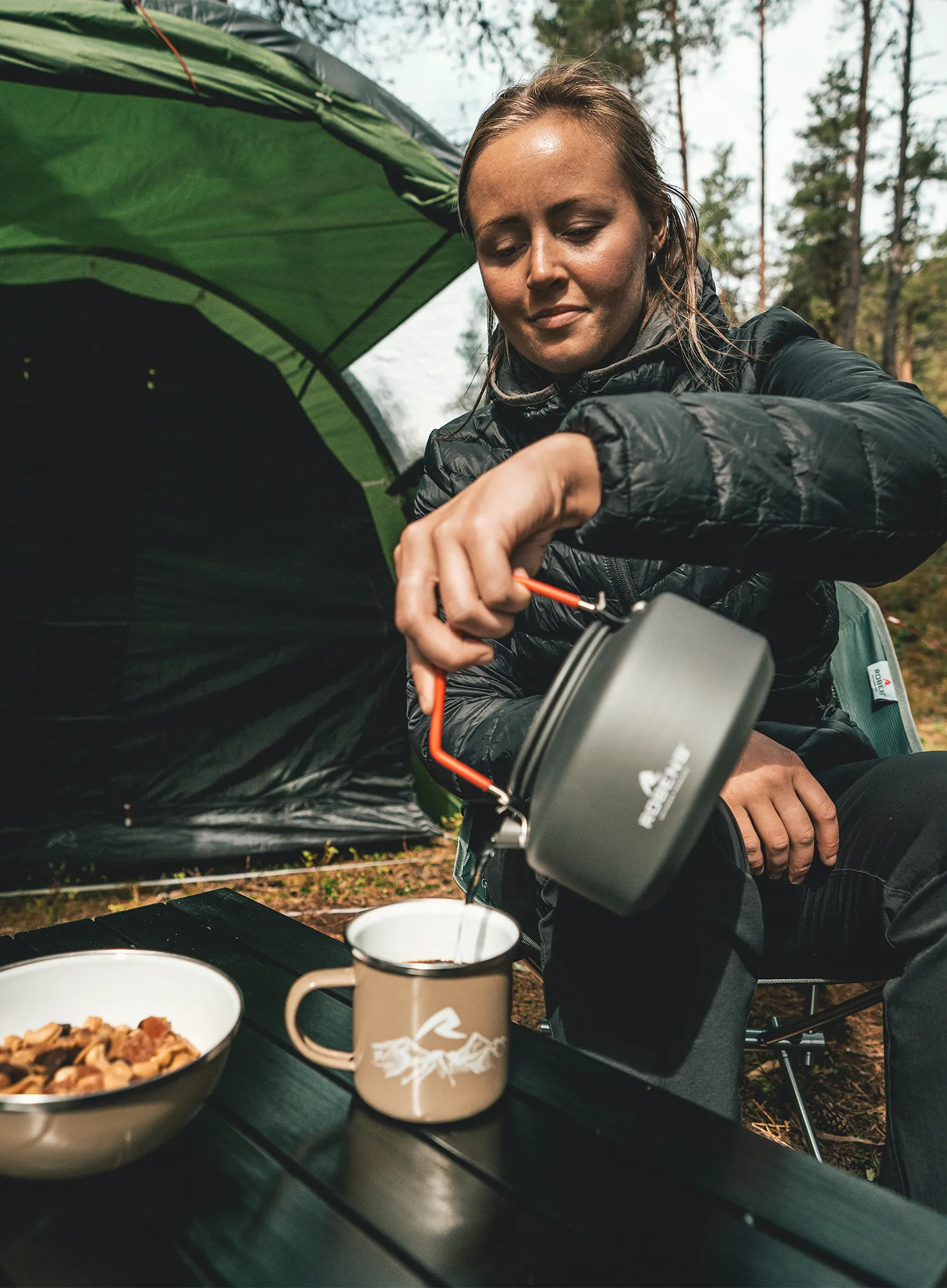Čajnik Robens Basecamp Pro Kettle - gray