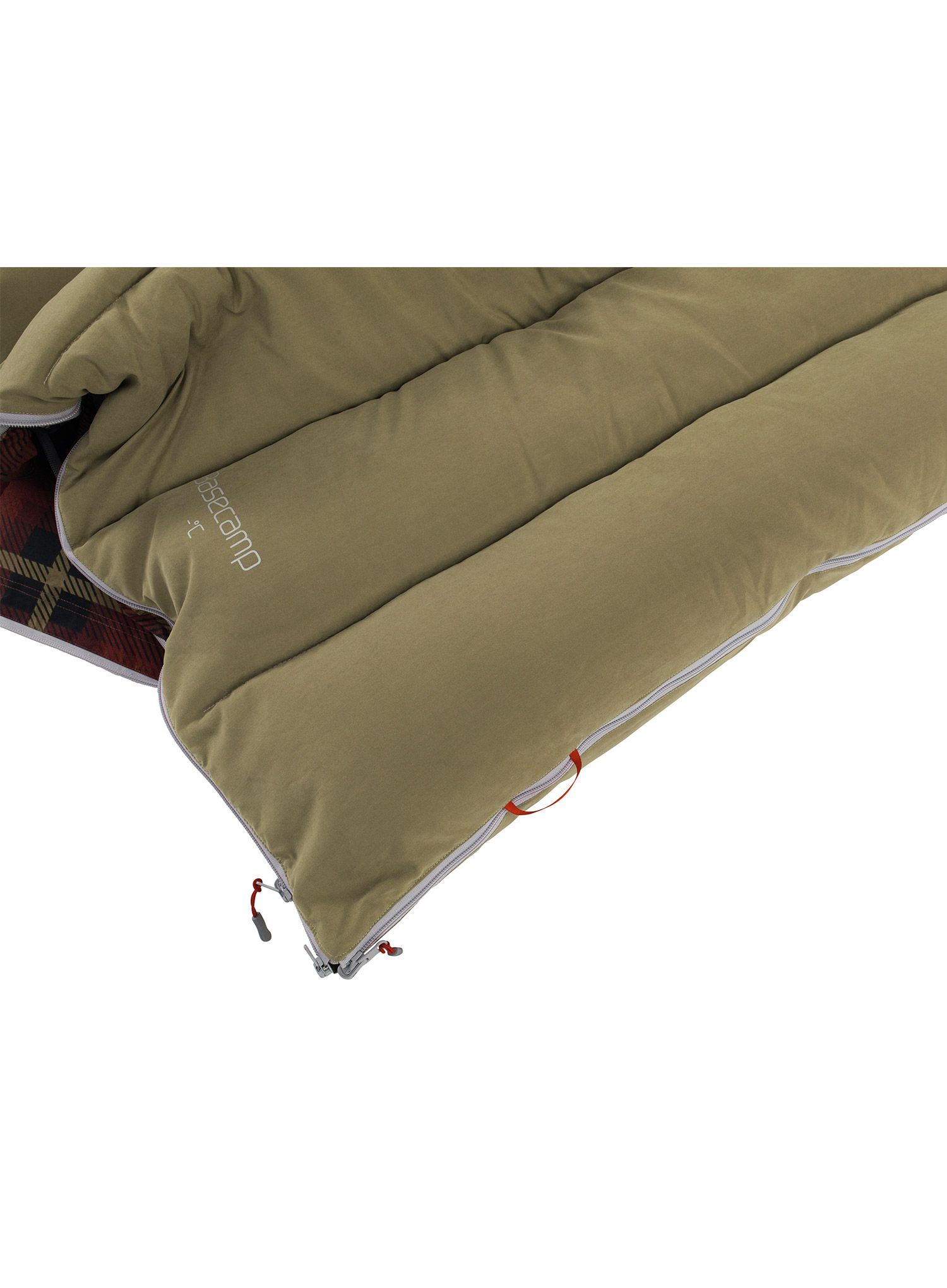Sintetička vreća za spavanje Robens Basecamp (195 cm) - khaki