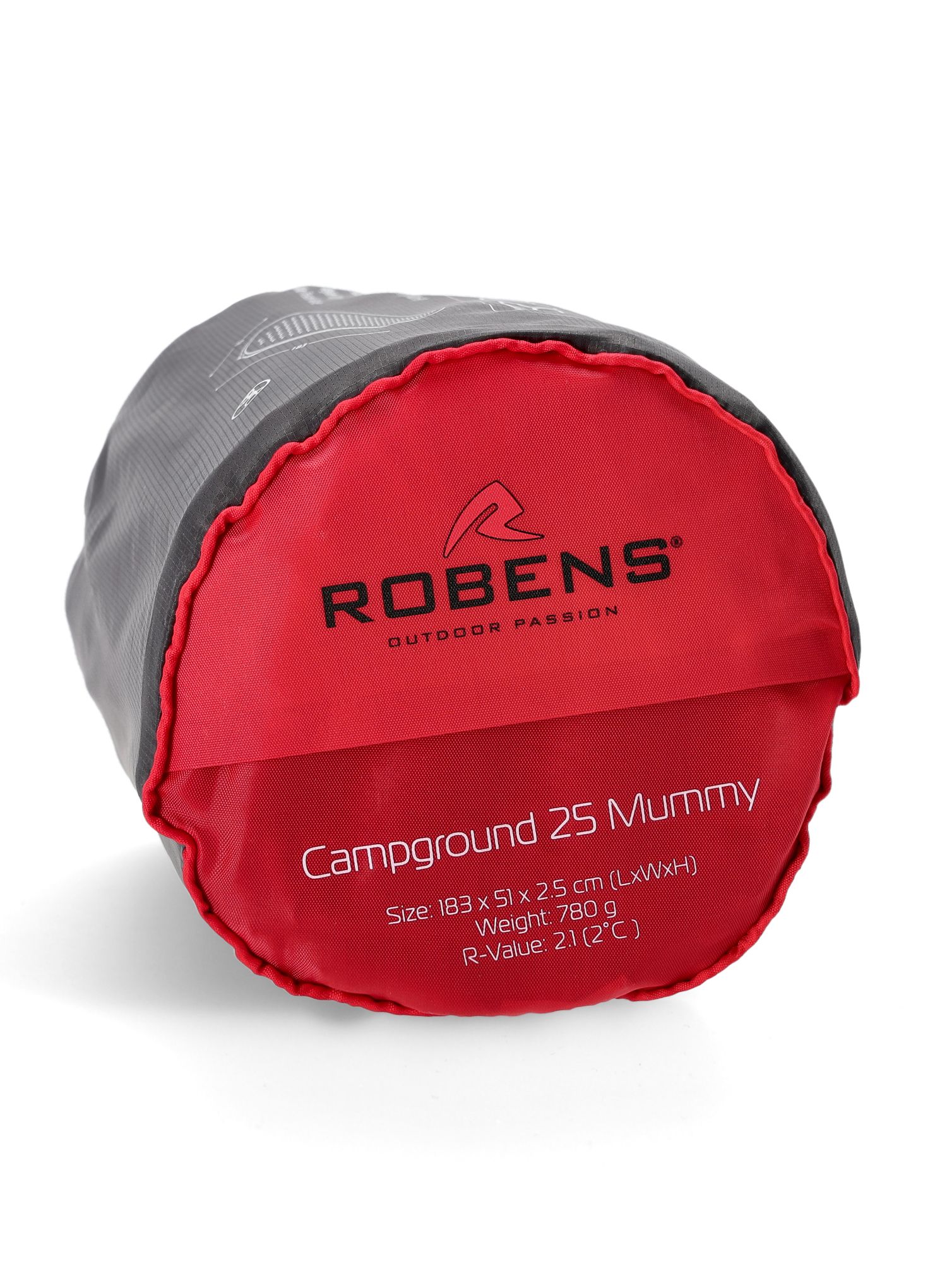 Samonapuhavajuća podloga Robens Campground 25 Mummy