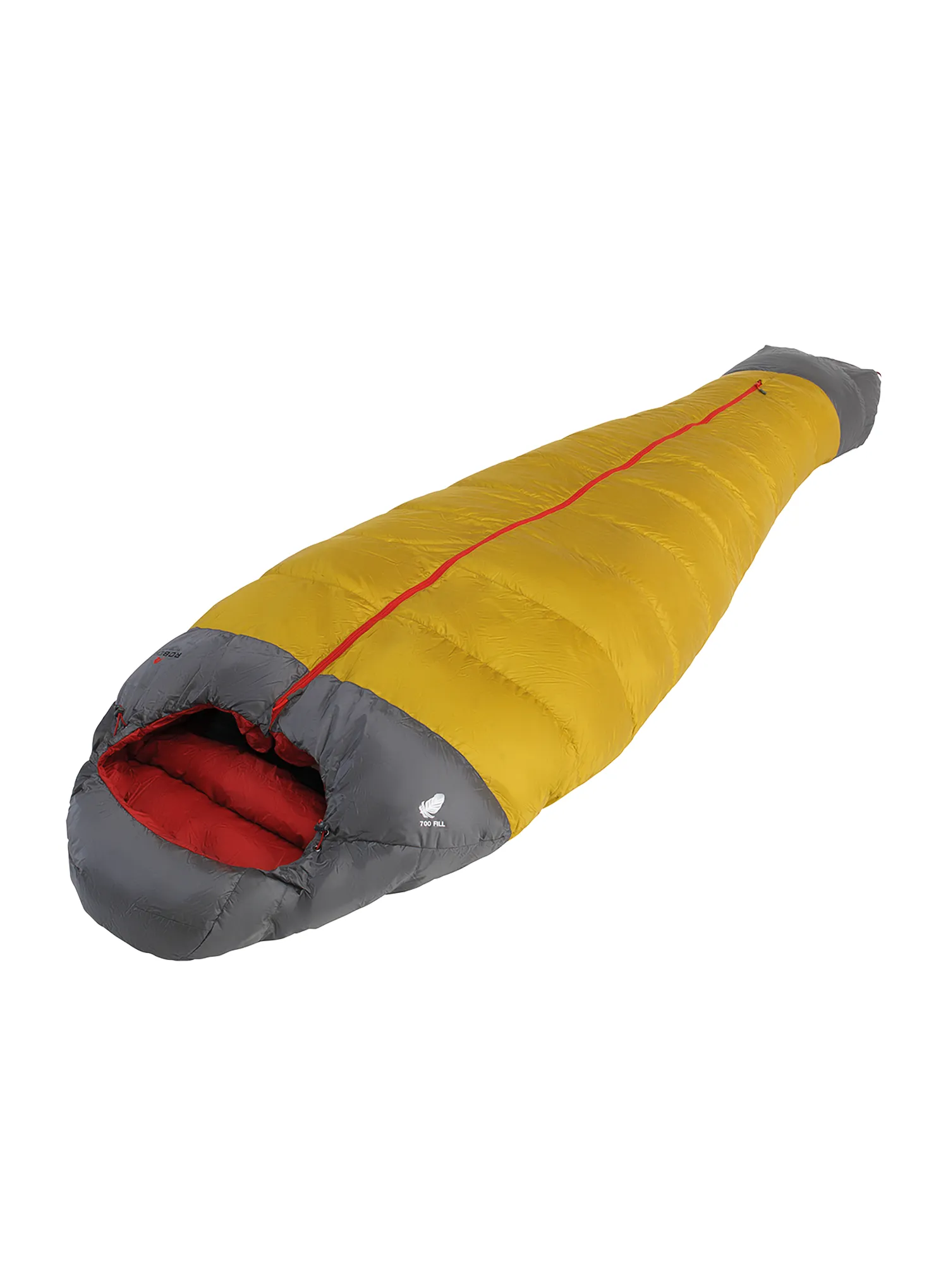 Perjana vreća za spavanje Robens Couloir 350 (195 cm) - grey/yellow