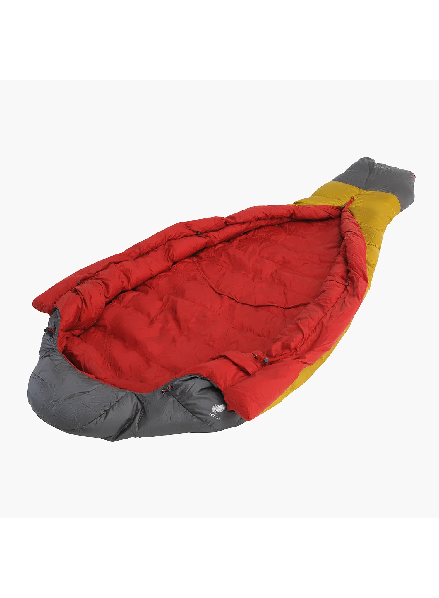 Perjana vreća za spavanje Robens Couloir 350 (195 cm) - grey/yellow