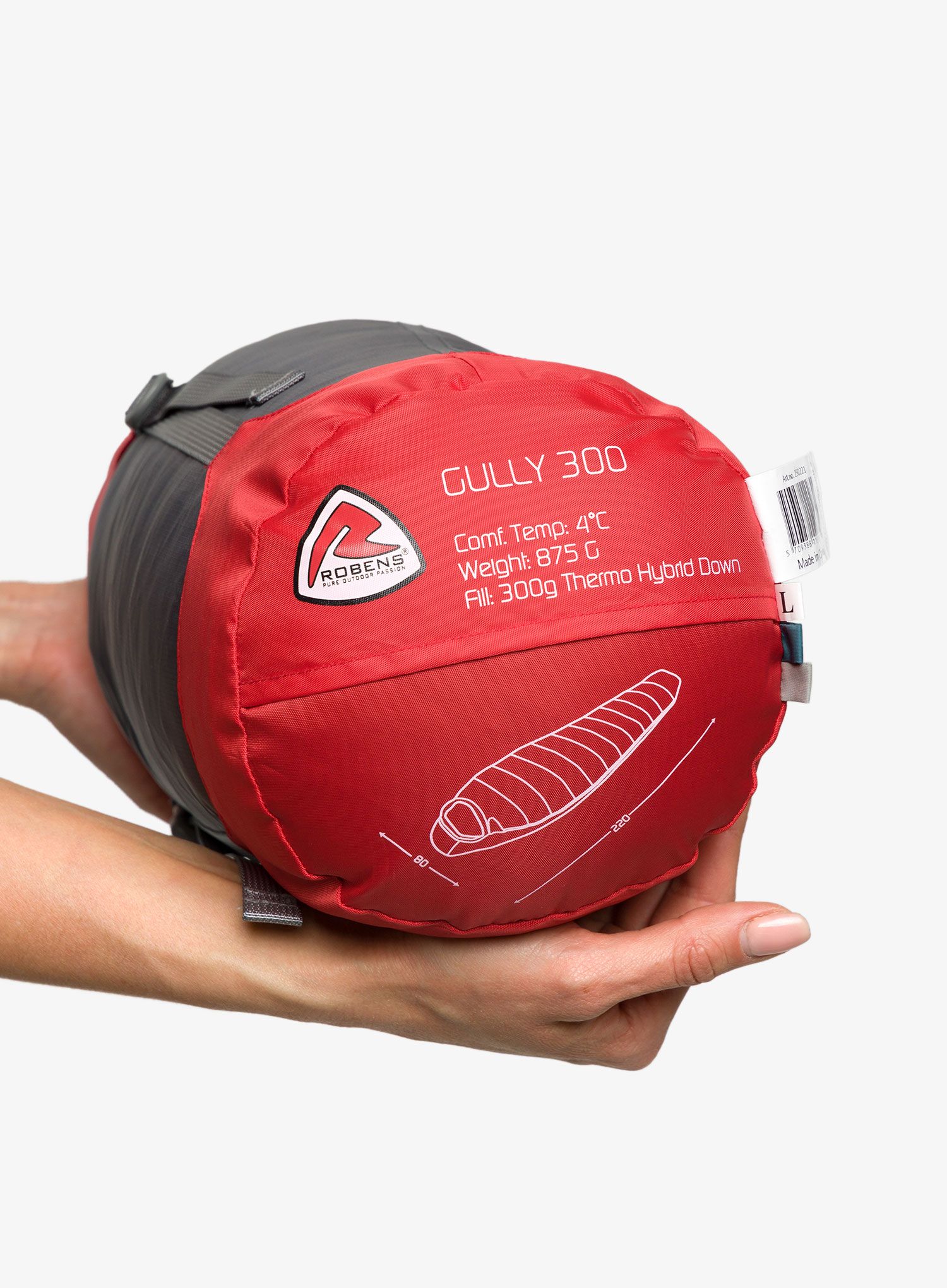 Sintetička vreća za spavanje Robens Gully 300 (195 cm)