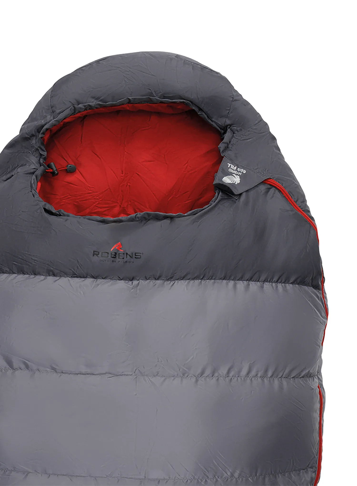 Perjana vreća za spavanje Robens Gully 600 (195 cm) - gray