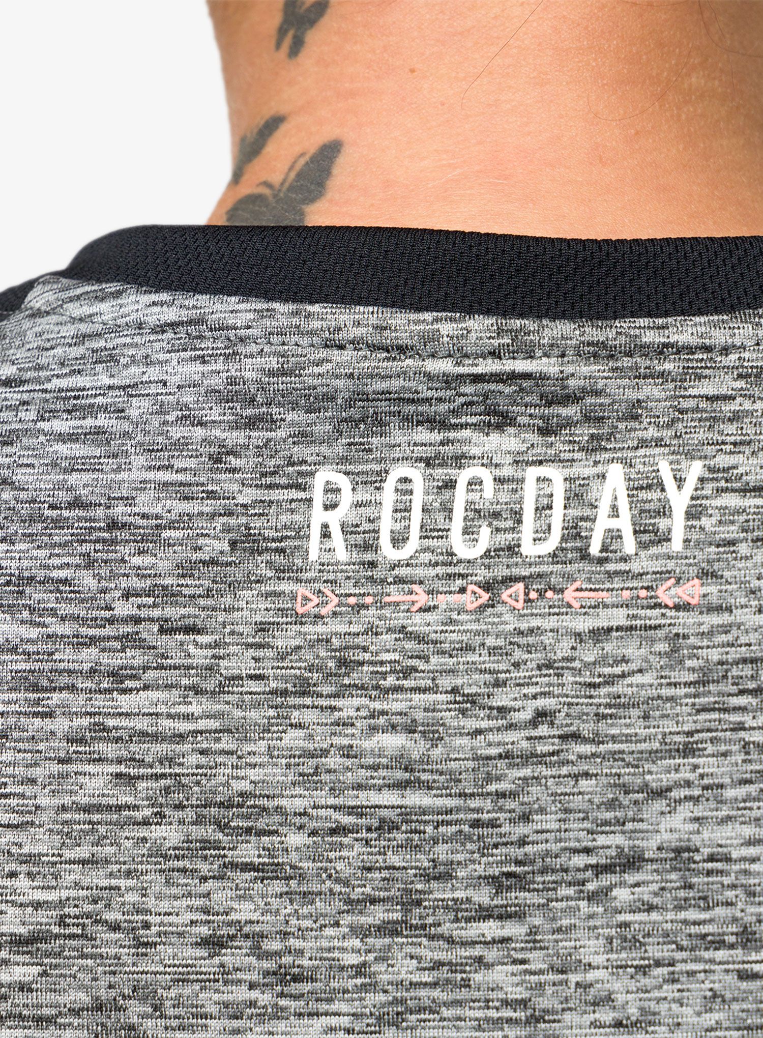 Ženska biciklistička dukserica Rocday Camber - melange/black