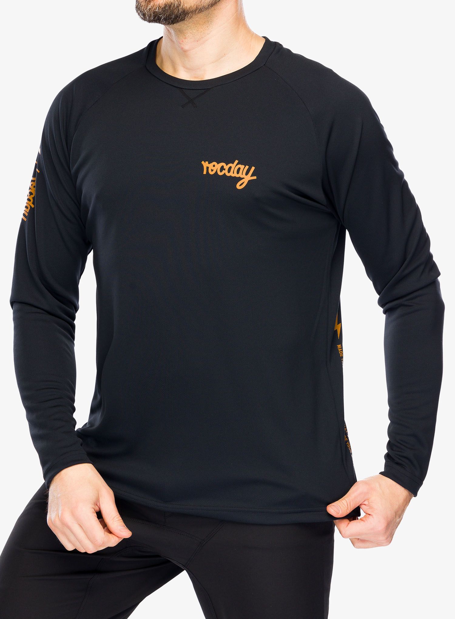 Biciklistička dukserica Rocday Podium - black