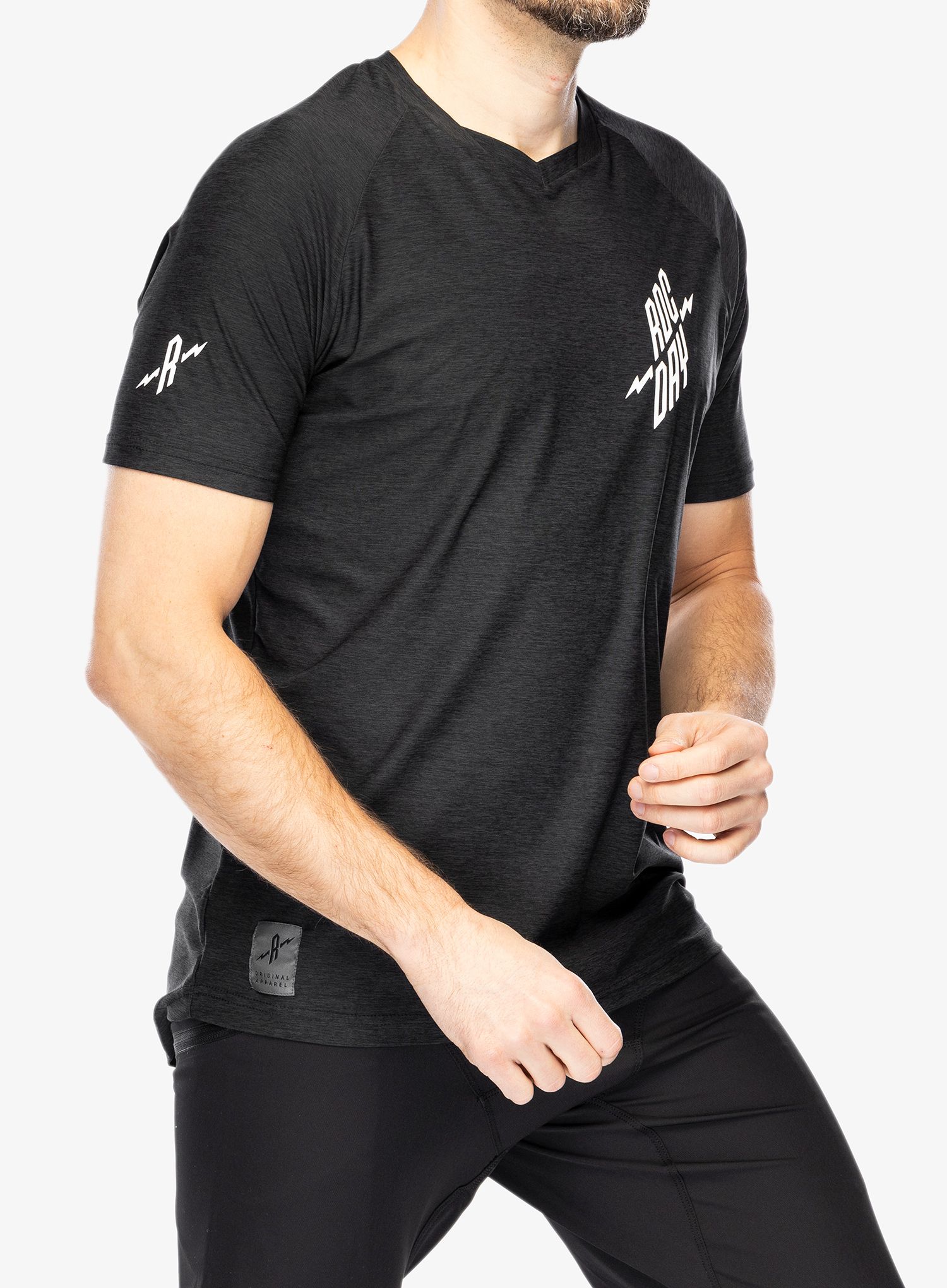 Biciklistička majica Rocday Stage Short - black