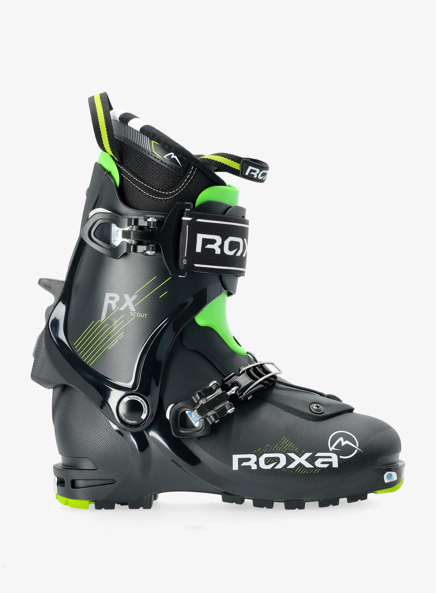 Cipele za turno skijanje Roxa RX Scout - black/black/black-green