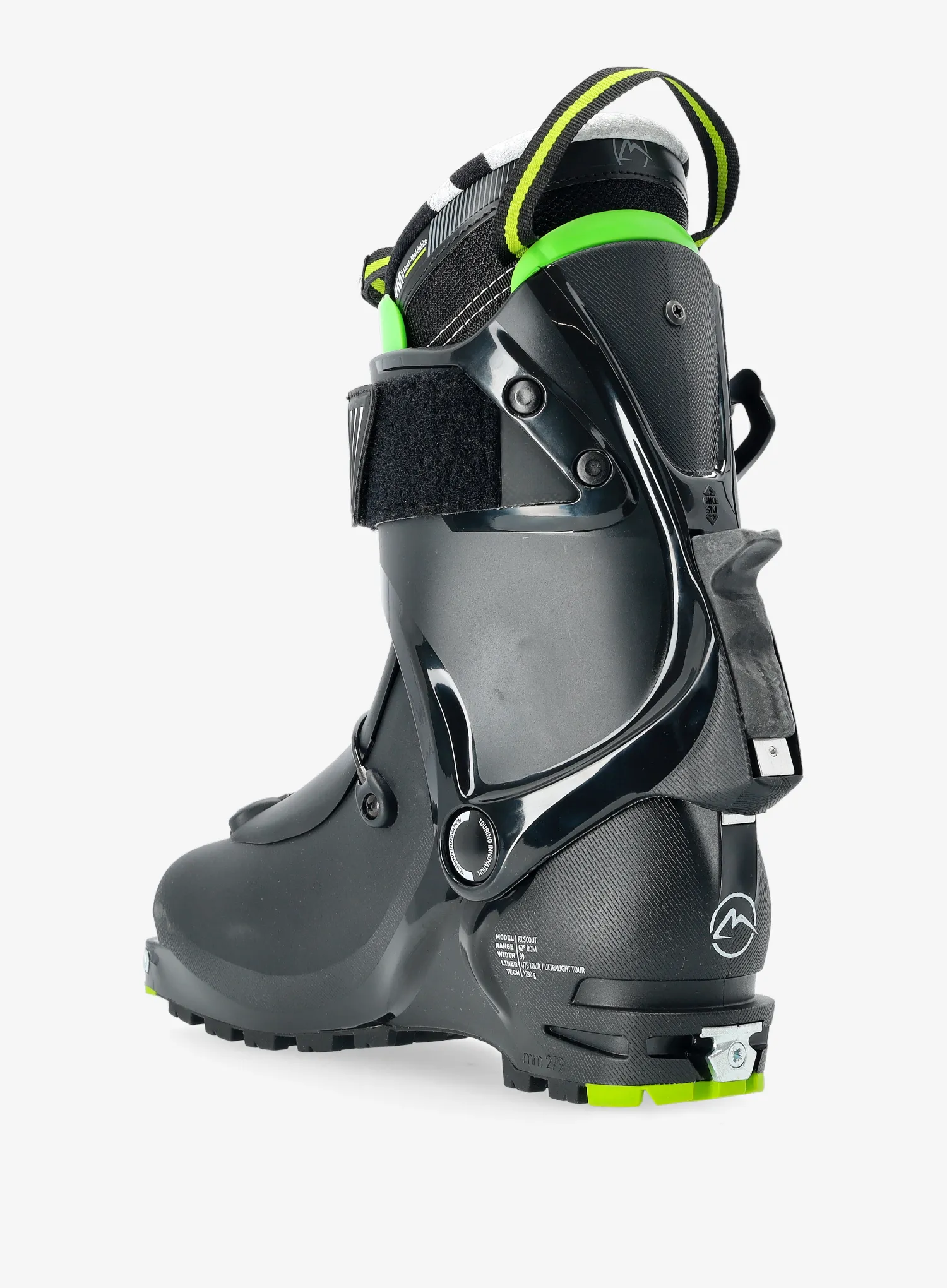 Cipele za turno skijanje Roxa RX Scout - black/black/black-green