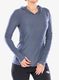 Dukserica s kapuljačom ženska Royal Robbins Amp Lite Hoodie - navy htr