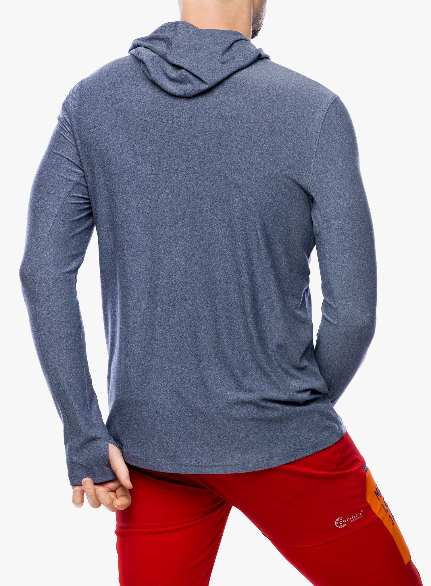 Dukserica Royal Robbins Amp Lite Hoodie - navy htr