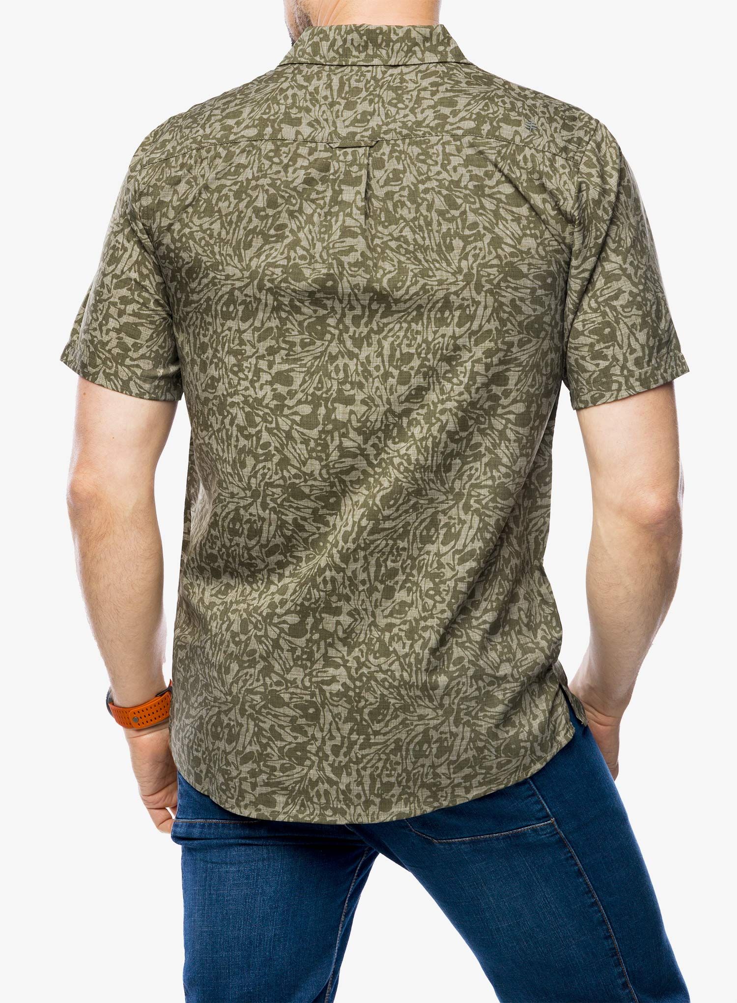 Košulja Royal Robbins Amp Lite Printed S/S - fiddlehead fortuna pt