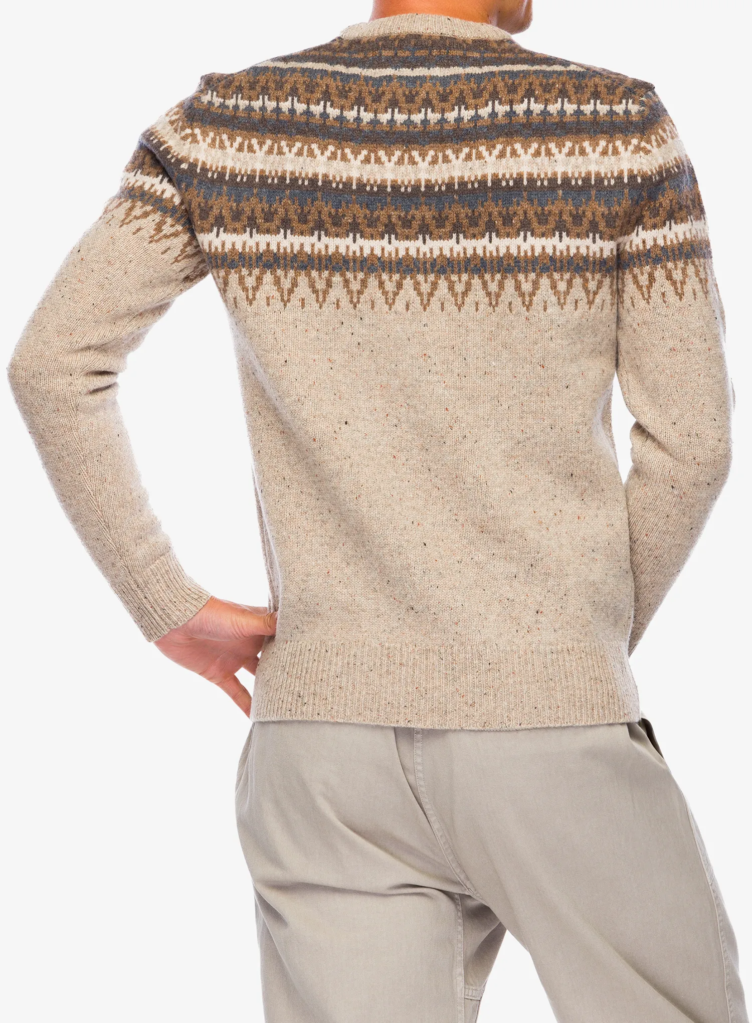 Muški džemper Royal Robbins Arch Rock Crew LS - sandstone mammoth pt