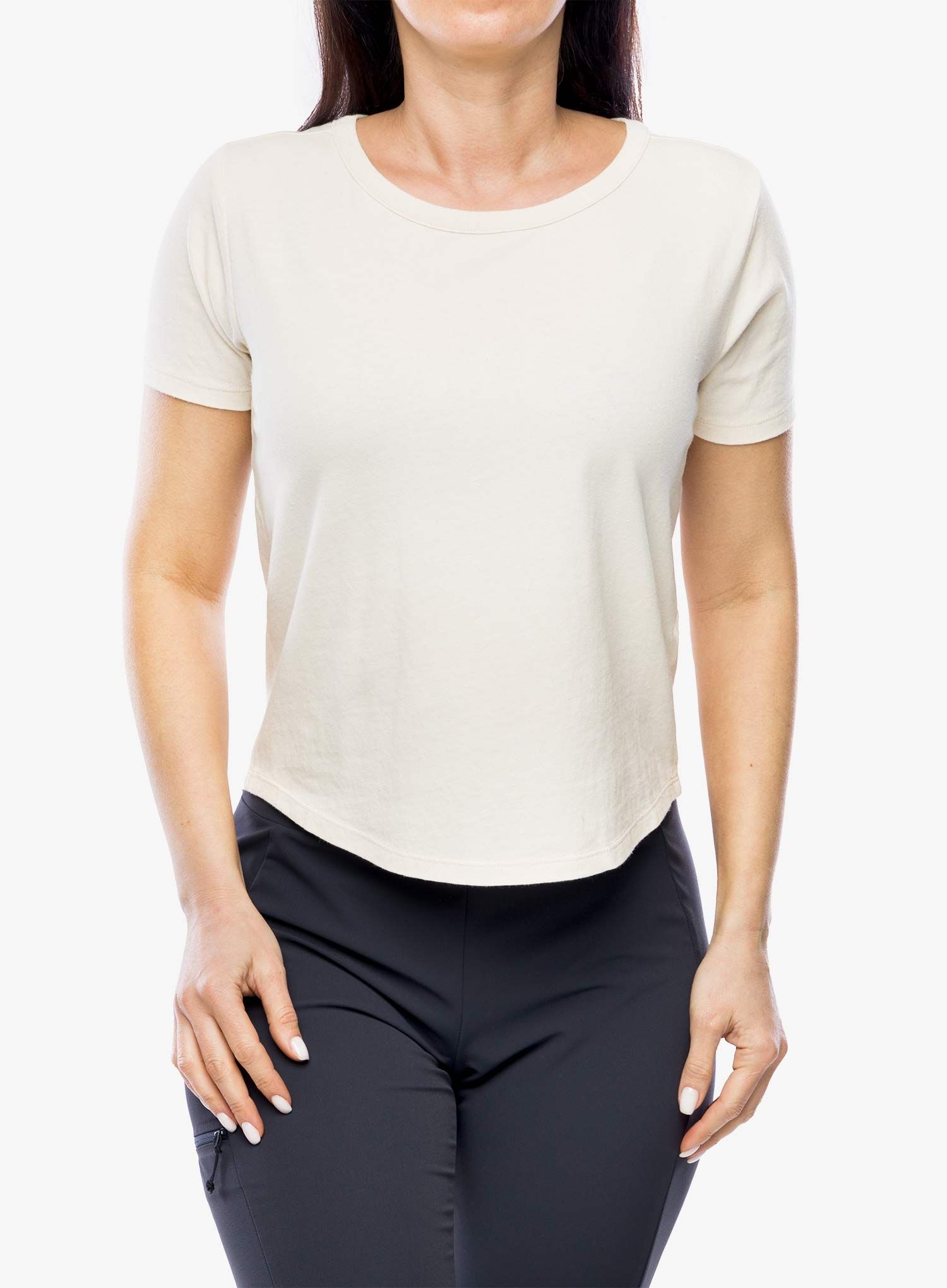 Ženska pamučna majica Royal Robbins Basecamp Boxy Tee - undyed