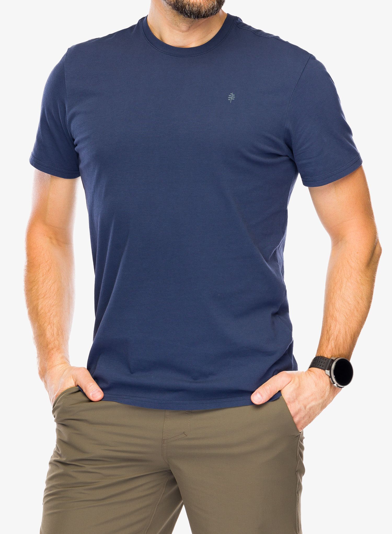 Pamučna majica Royal Robbins Basecamp Tee - navy