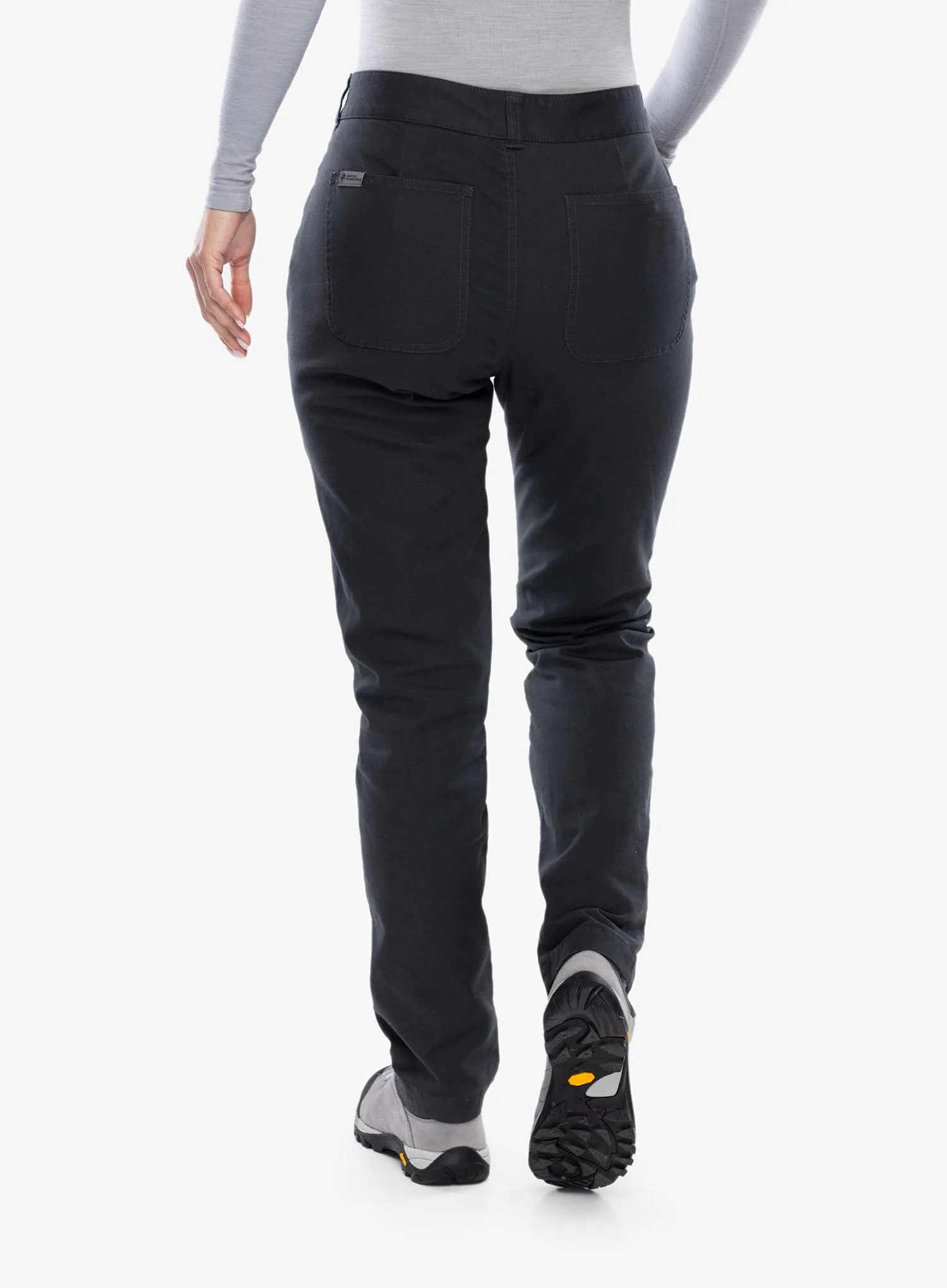 Ženske hlače Royal Robbins Billy Goat II Lined Pant - charcoal