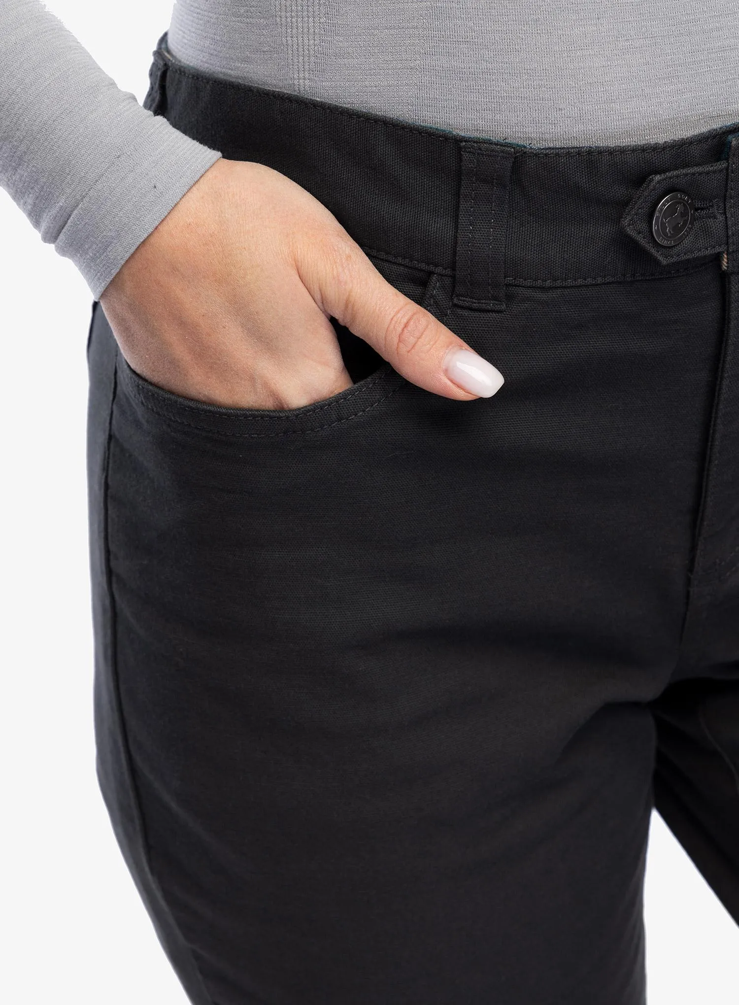 Ženske hlače Royal Robbins Billy Goat II Lined Pant - charcoal