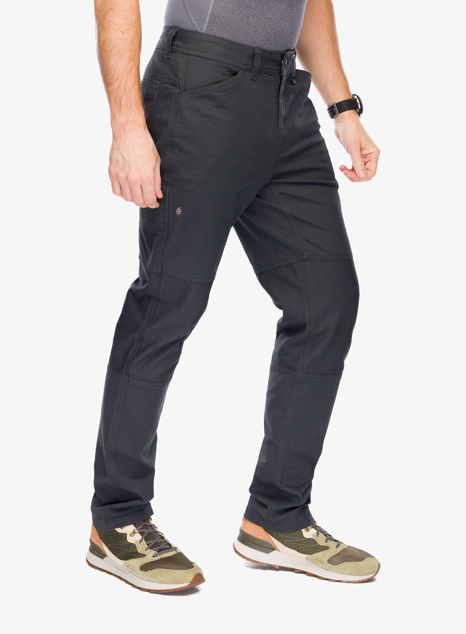 Penjačke hlače Royal Robbins Half Dome Pant - charcoal