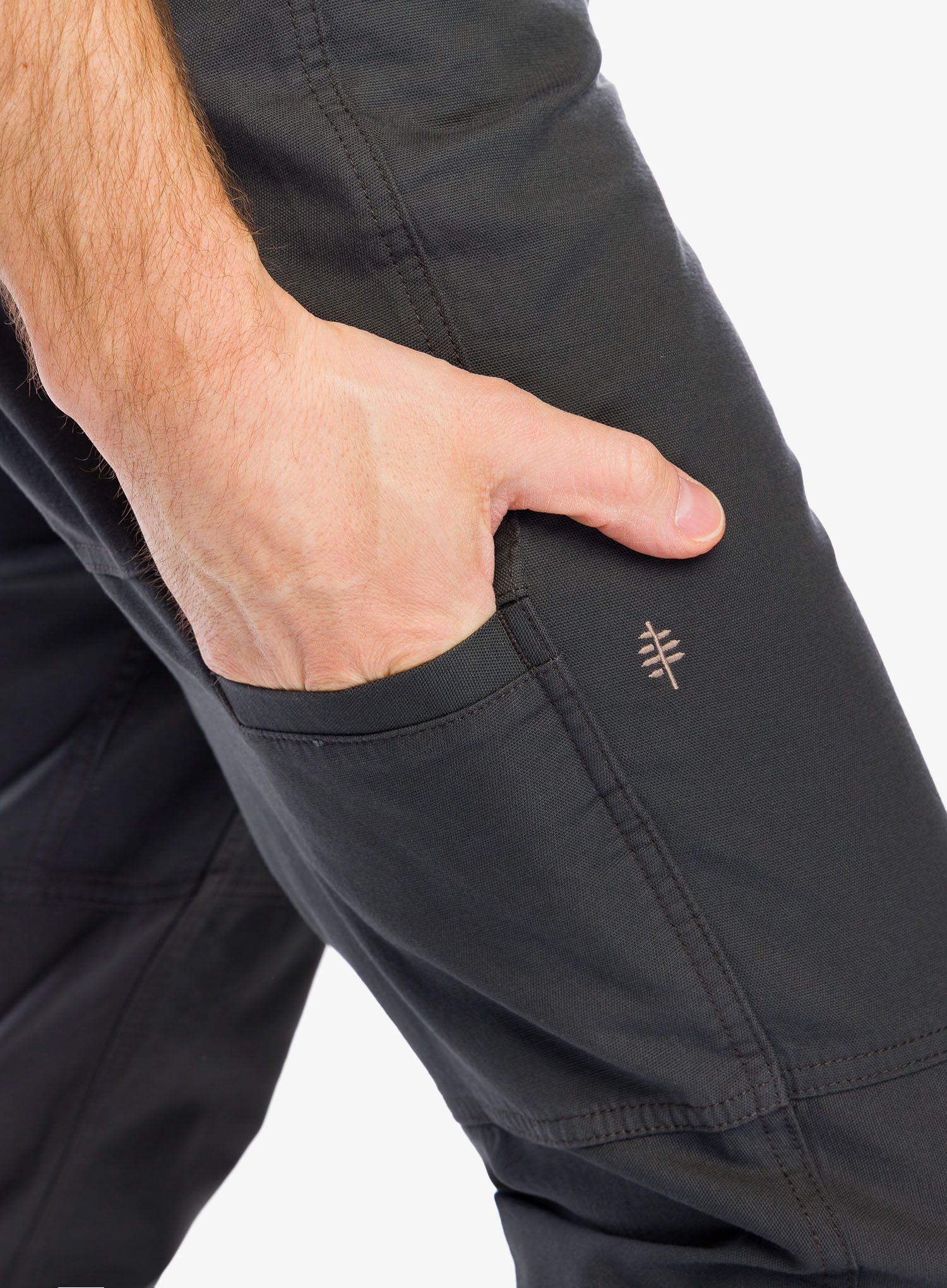 Penjačke hlače Royal Robbins Half Dome Pant - charcoal